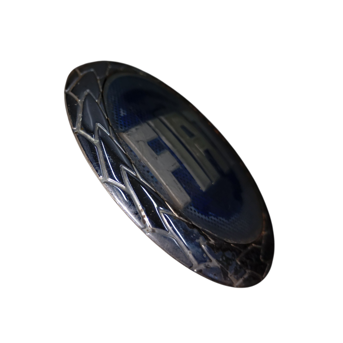 Emblema Grade Uno Palio Siena Strada 2004 A 2012 Preto Azul 4