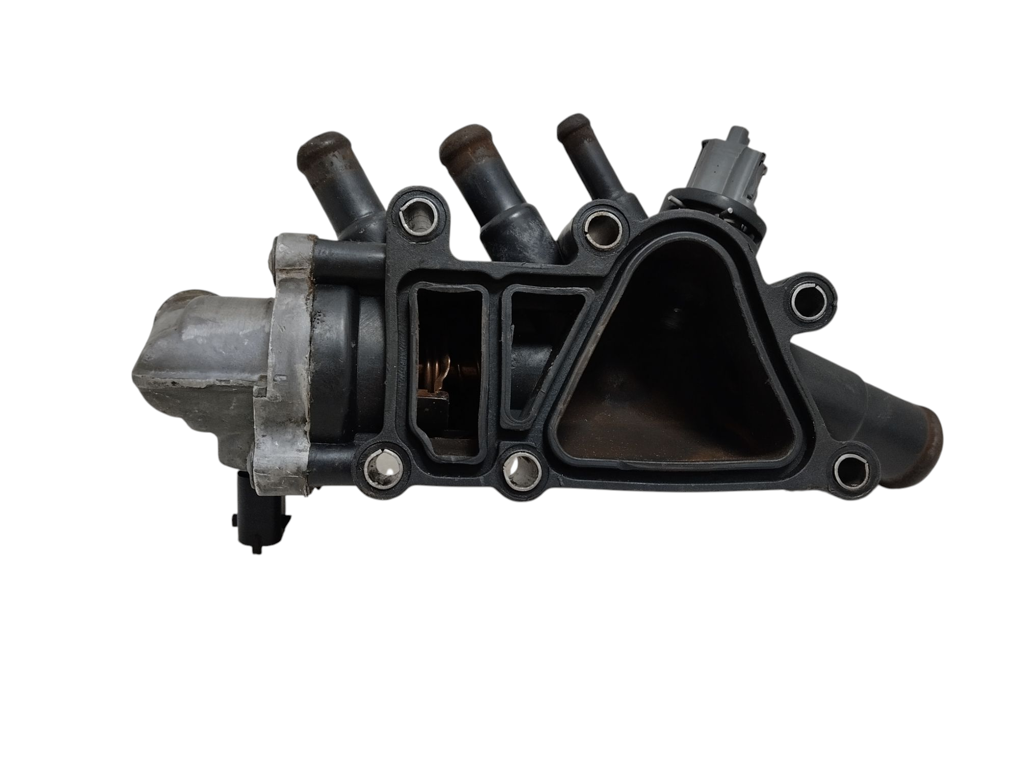 Carcaça Valvula Termostatica Ford Fiesta/Ka Zetec 1.0 8v 2007 a 2012 3
