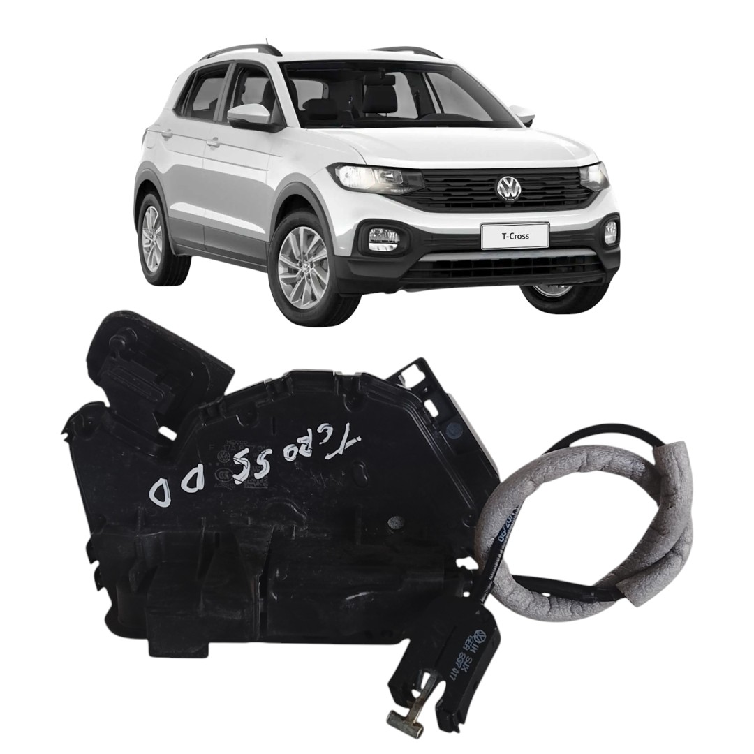 Fechadura Elétrica Dianteiro Dir Volkswagen T-cross 19/23