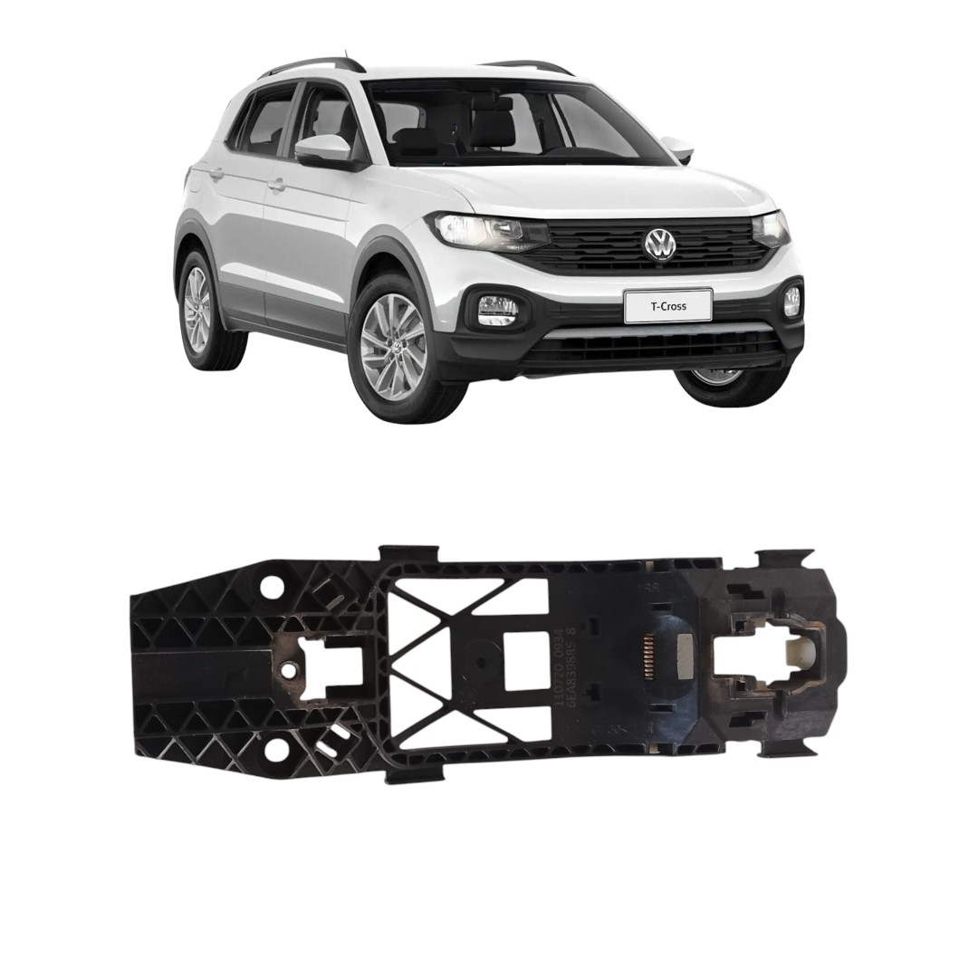 Suporte Maçaneta Externa Dianteiro Direito Vw T-cros 18/23 Dianteira