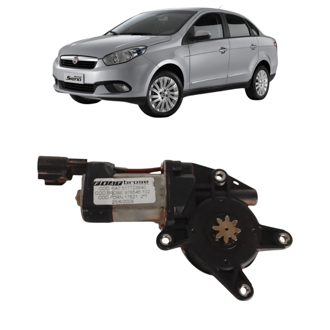 Motor Vidro Elétrico Dianteiro Esquerdo Fiat Siena 06/14