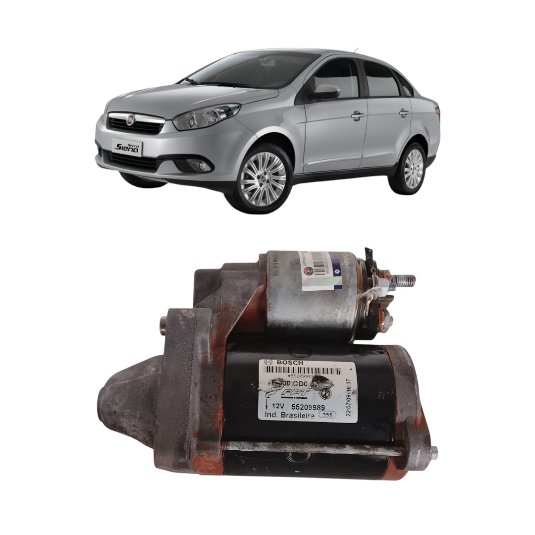 motor arranque Fiat Siena 1.0 2012