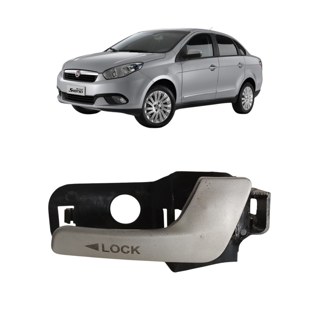 maçaneta Interna dianteiro direito Fiat Siena 2012 2014