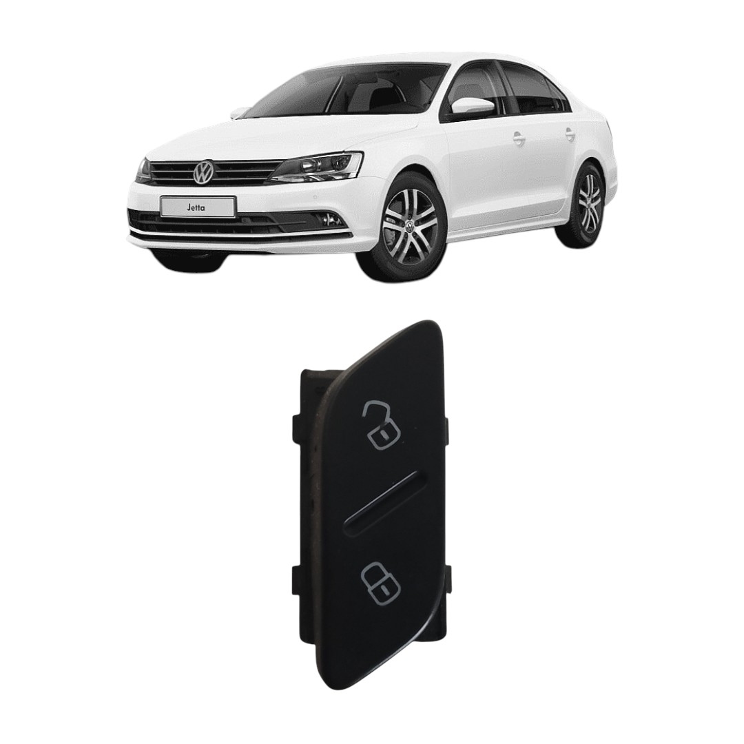 botão interruptor trava destrava Volkswagen Jetta 2011 2018