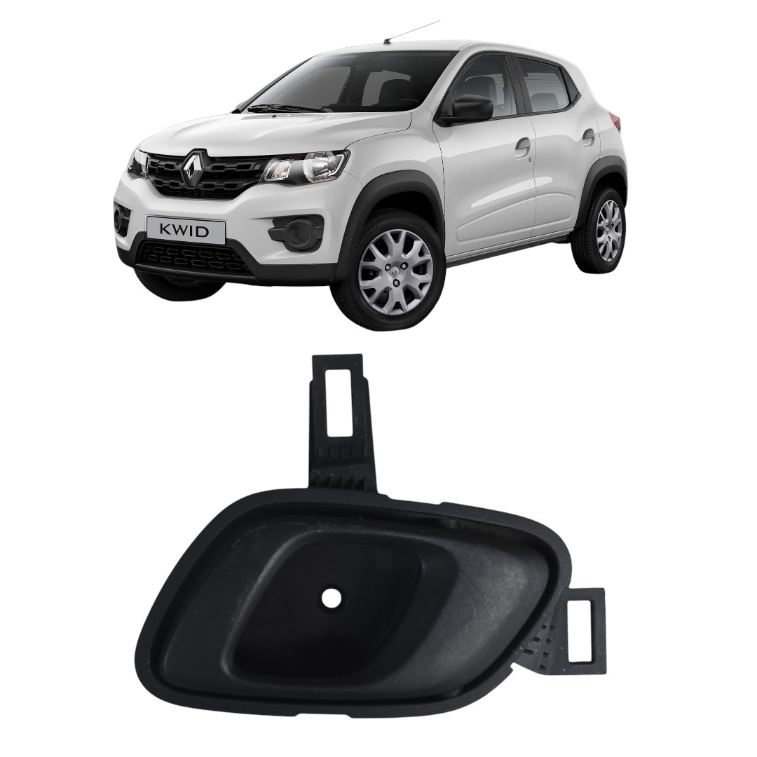Maçaneta Interna Traseira Esquerda Renault Kwid 2017 2021 Traseira