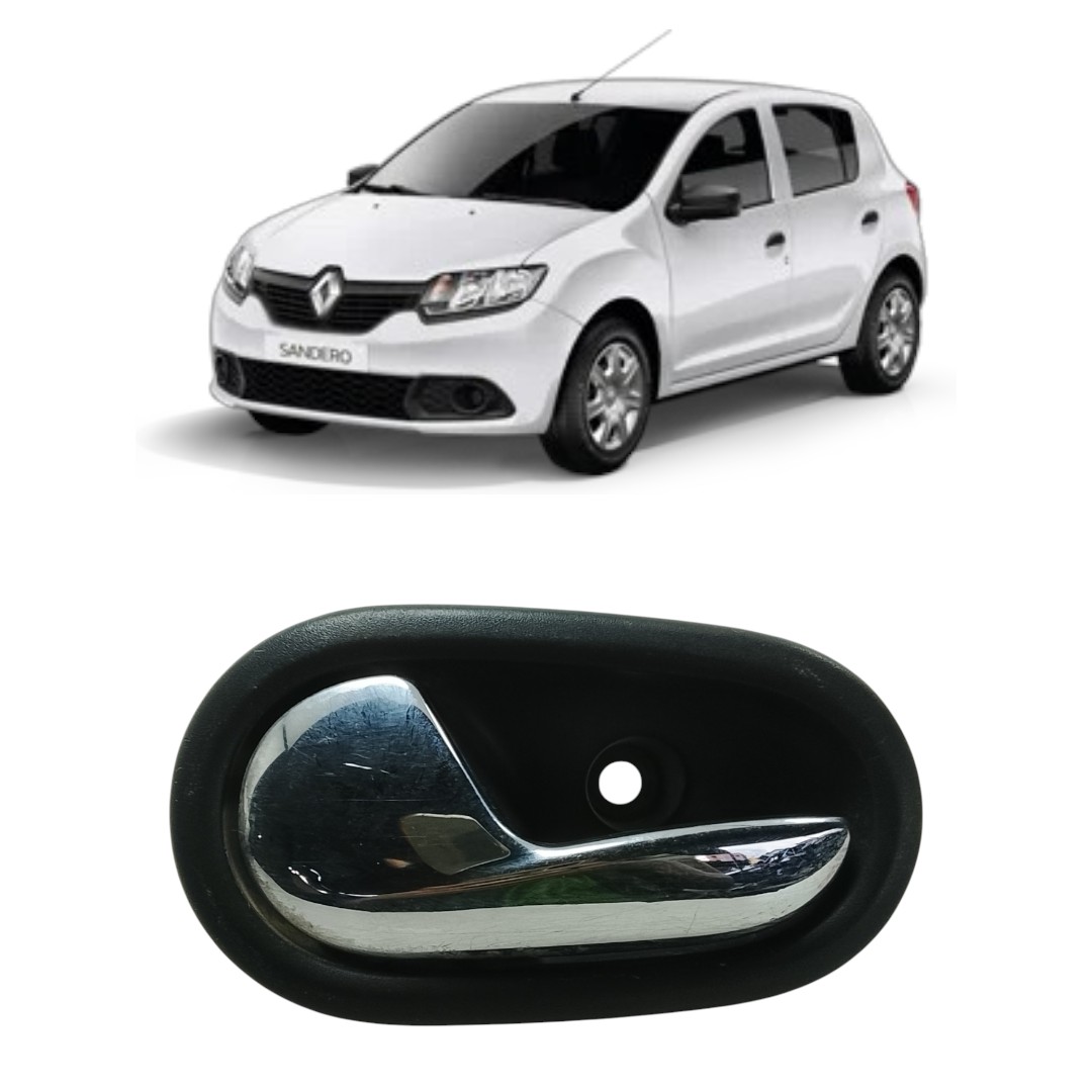 Maçaneta Interna Dianteiro Esquerdo Renault Sandero 15/18 Dianteira