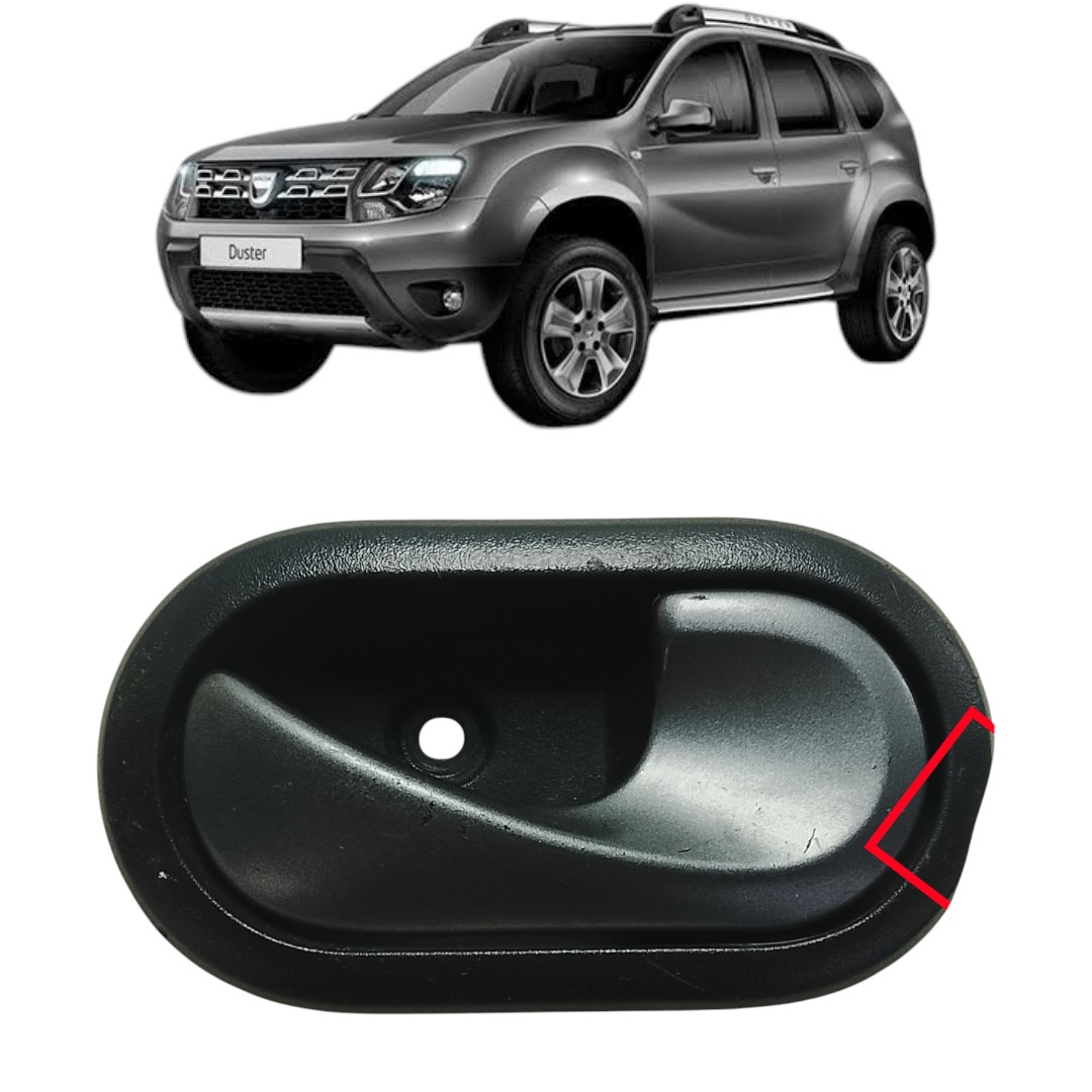 Maçaneta Interna Tras Direito C/detalhe Renault Duster 13/17 Traseira