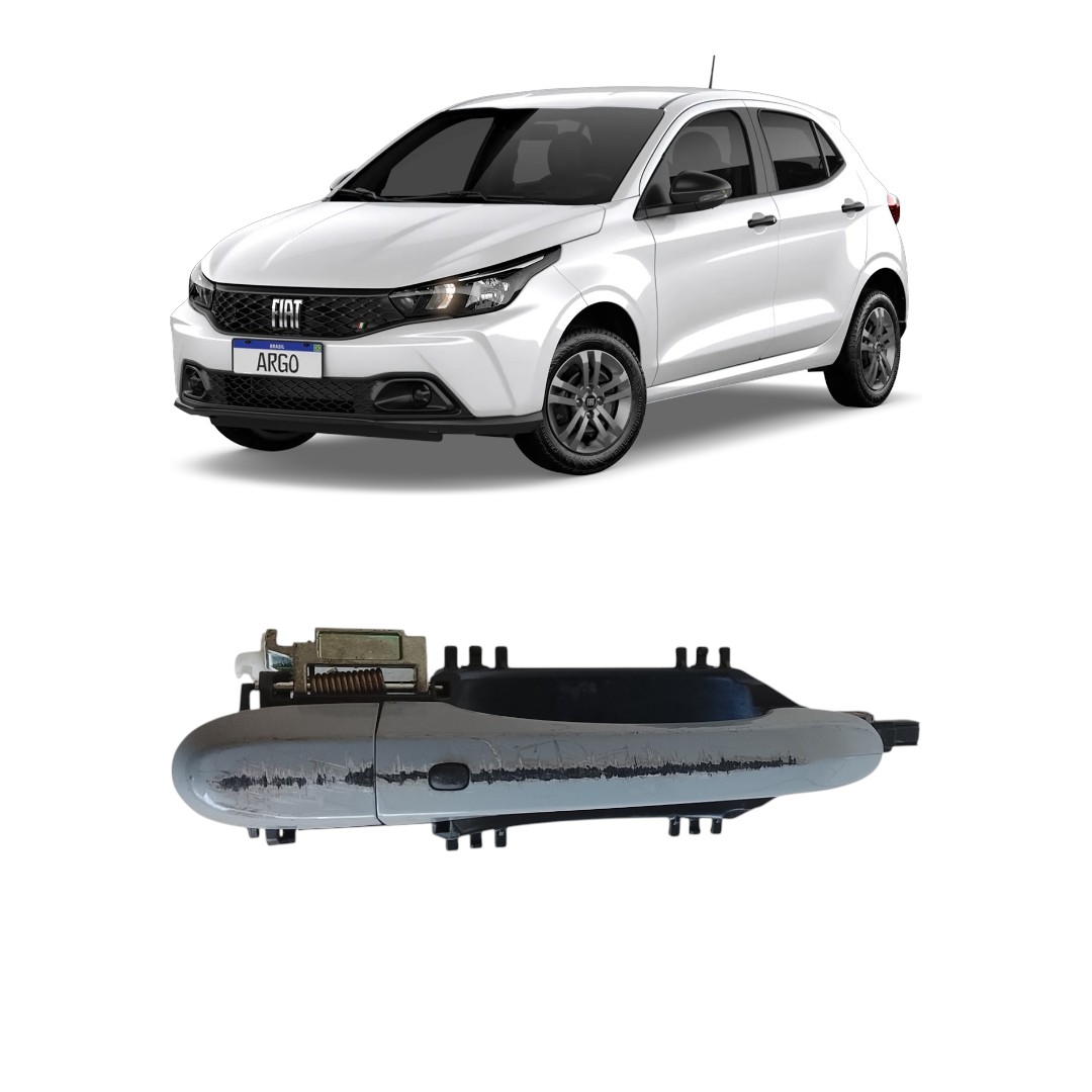 Maçaneta Externa Traseiro Direito Fiat Argo Cronos 2018 2025 Traseira