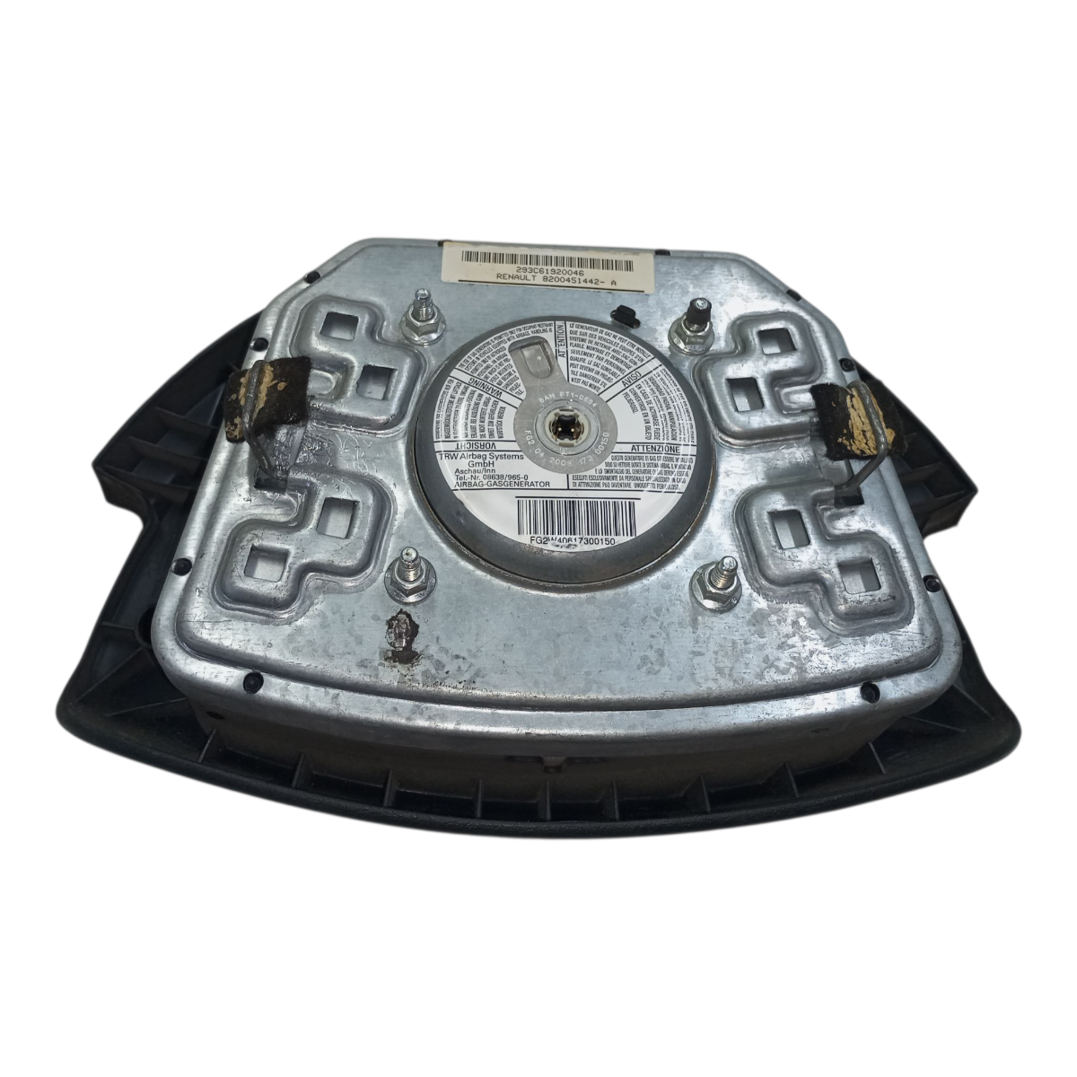 Bolsa Air Bag Volante Clio 2003 2004 2005 2006 2007 A 2011 3