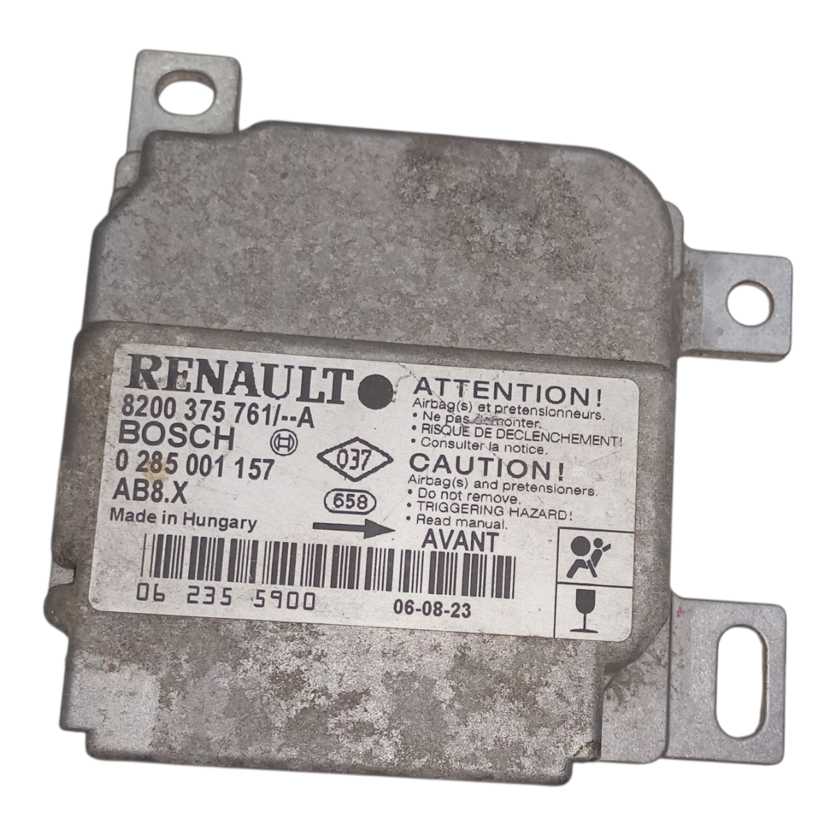 Módulo Air Bag Clio 2003 2004 2005 2006 2007 2008 A 2011 5