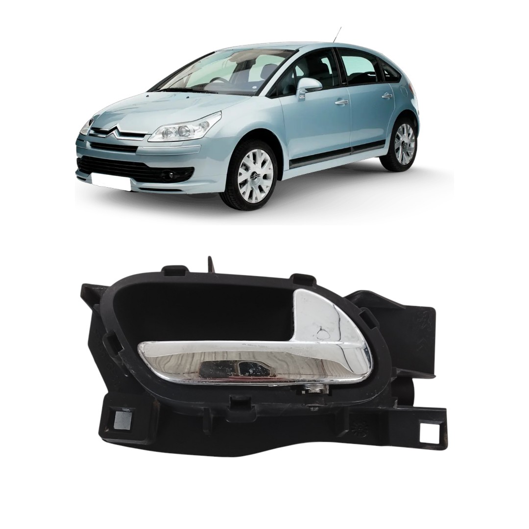 Maçaneta Interna Dianteiro Direito Citroen C4 2007 2012 Dianteira