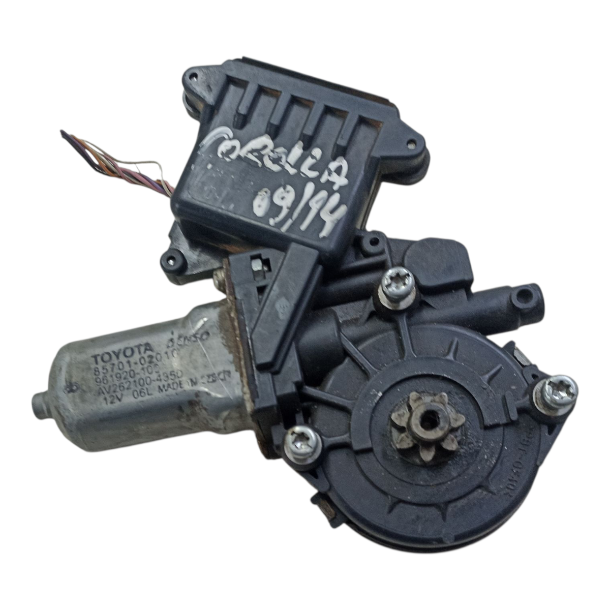 Motor Vidro Eletrico Porta Tras Esquerda Corolla 2009 A 2014