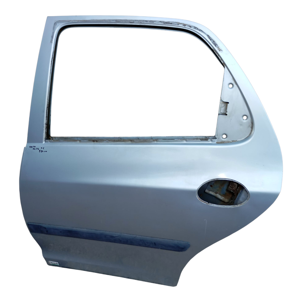 Porta Traseira Celta Esq 2006 2007 2008 2009 2010 A 2016 Traseira Esquerdo Prata