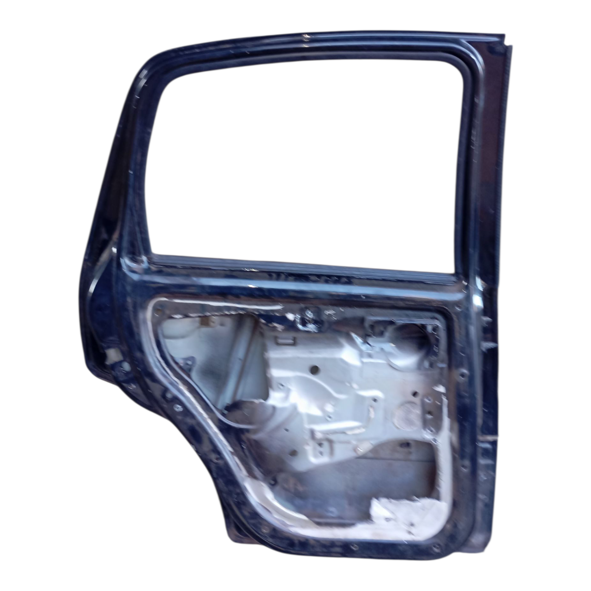 Porta Traseira Citroen C3 Esq 2003 2004 2005 2006 A 2011 Traseira Esquerdo Preto 2