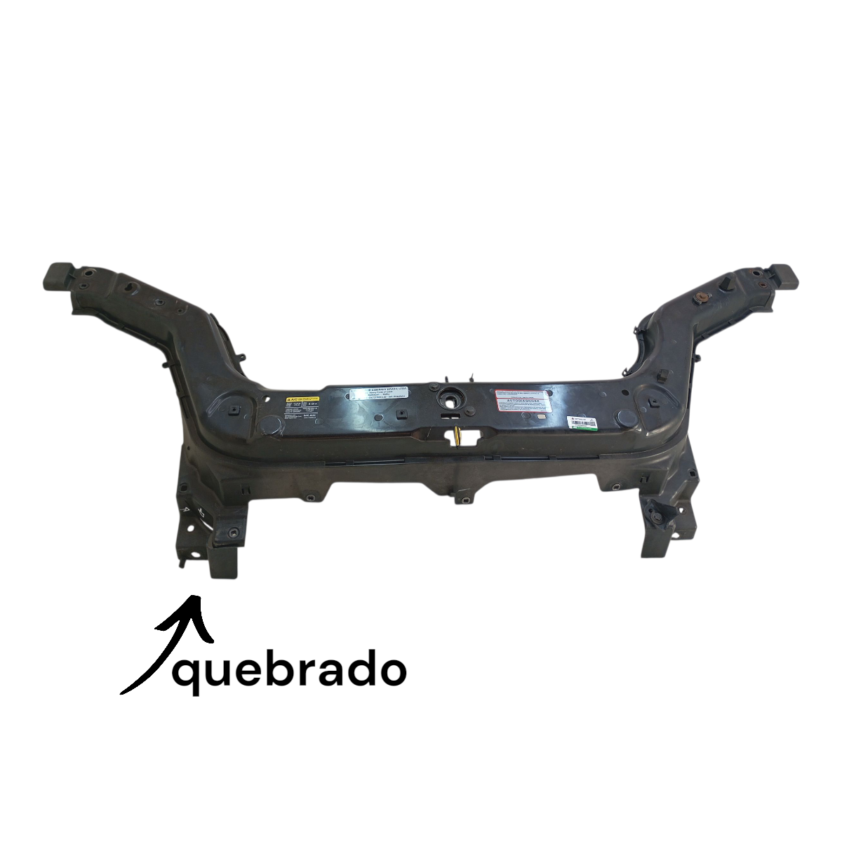 Painel Frontal Superior C/Detalhe Ecosport 2008 2009 A 2012