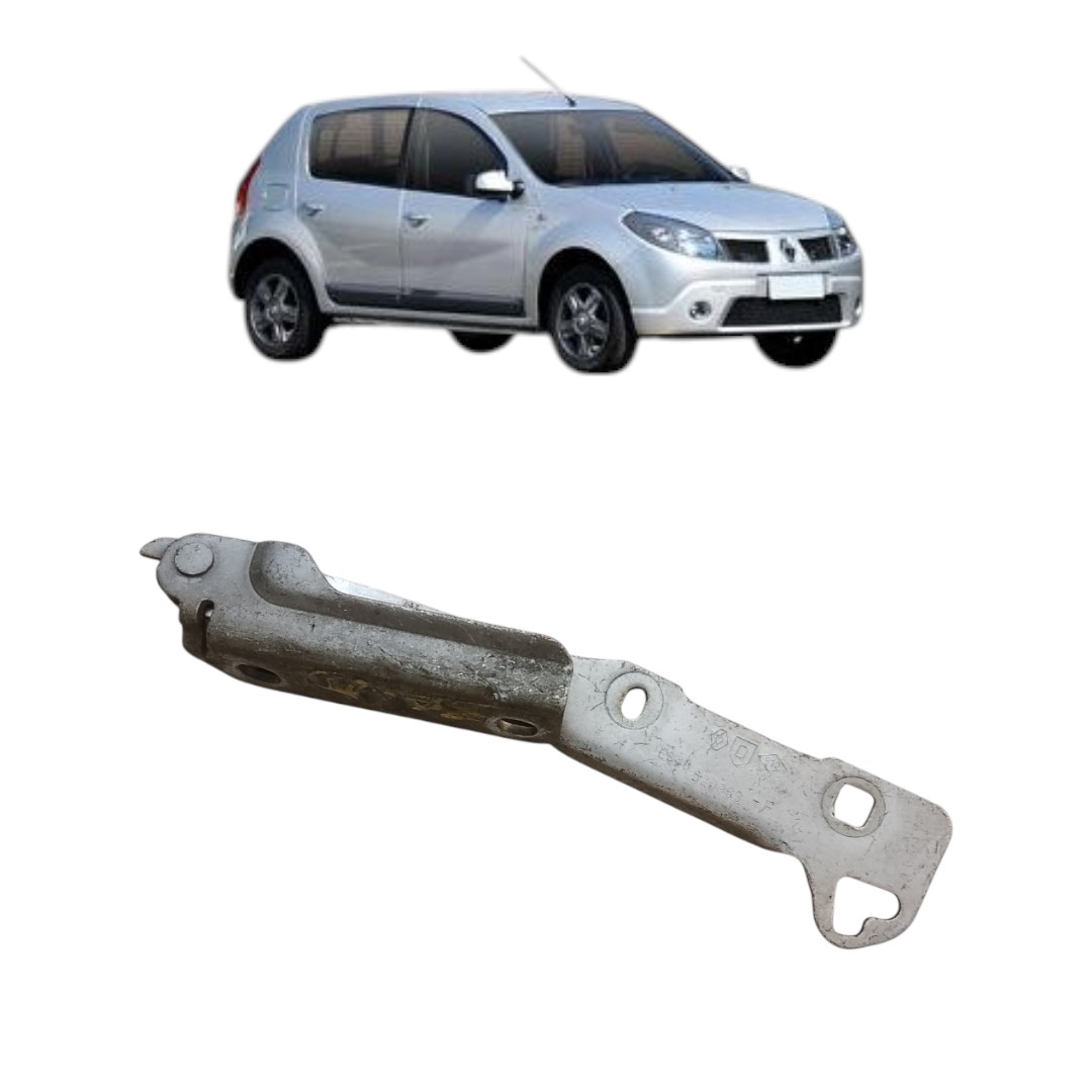 Dobradiça de capo lado direito Renault Sandero 2009 2014