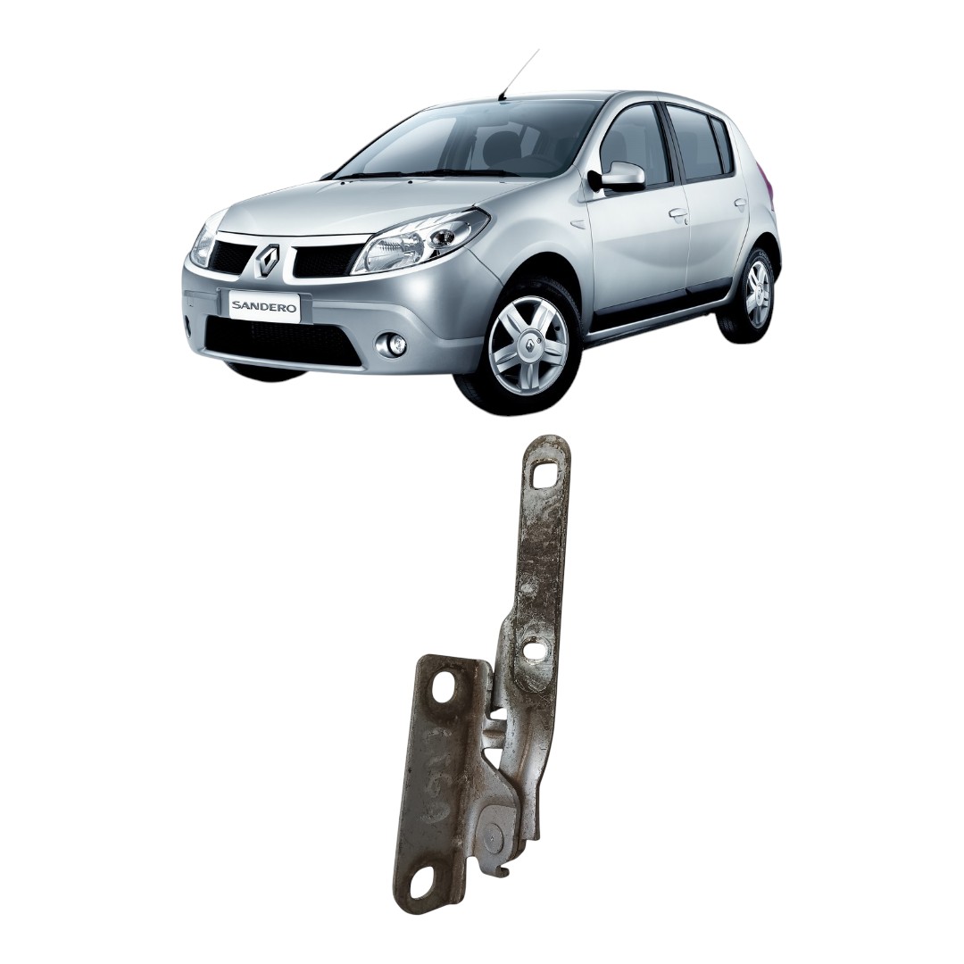 dobradiça capo lado direito Renault logan/sandero 2008 2012