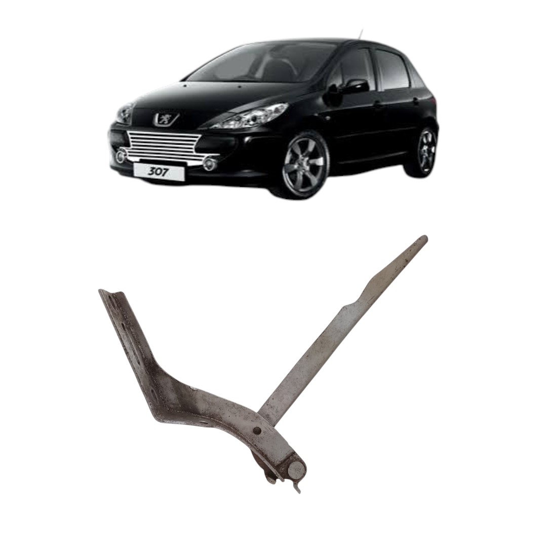 dobradiça de capo lado esquerdo Peugeot 307 2008 2012