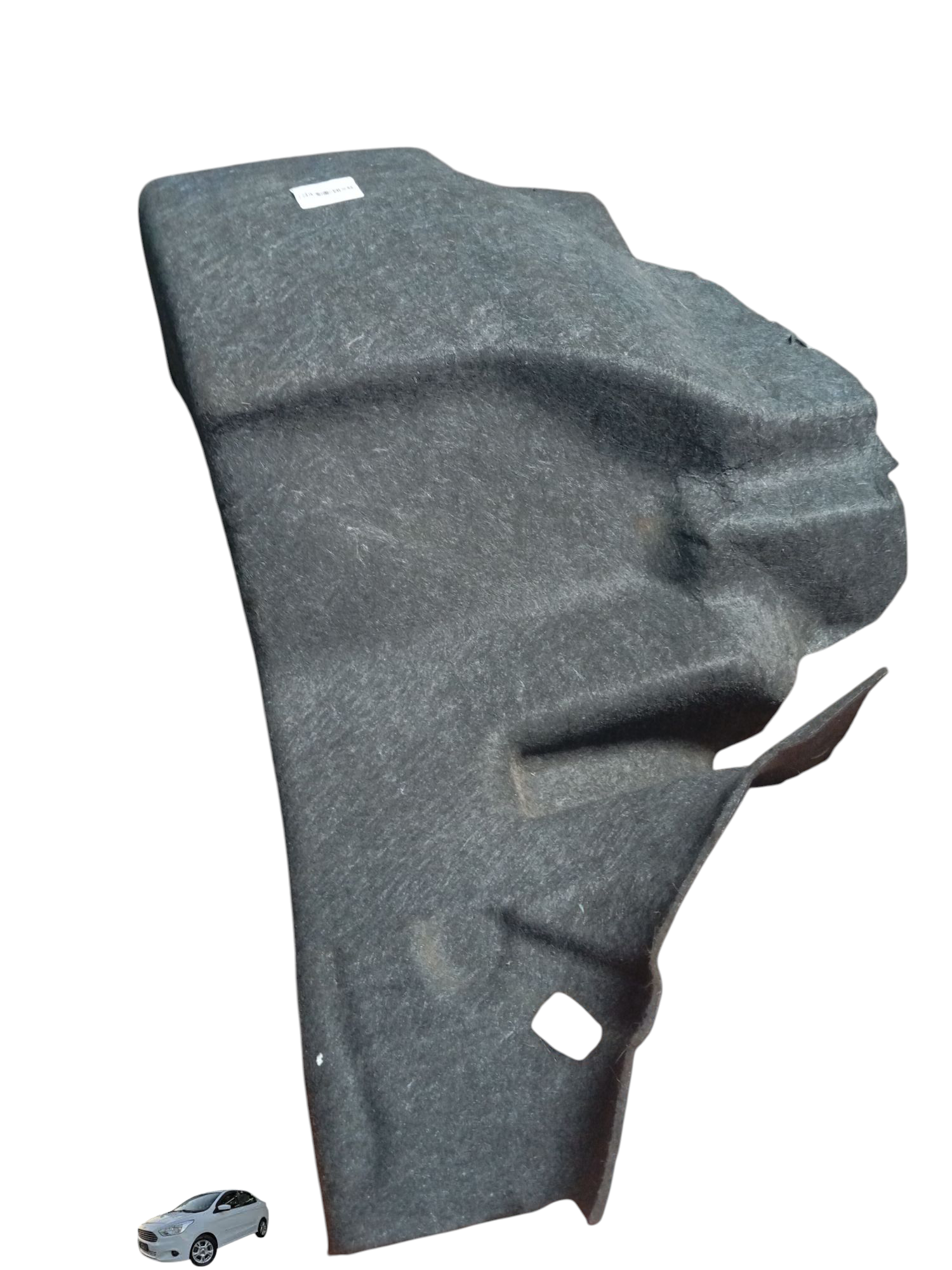 Forro Direito Porta Malas Ford Ka Sedan  2014 A 2020