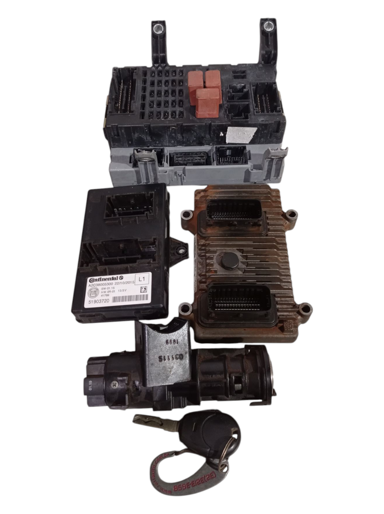 Kit Code Injeção Strada Working 1.4 8v Manual