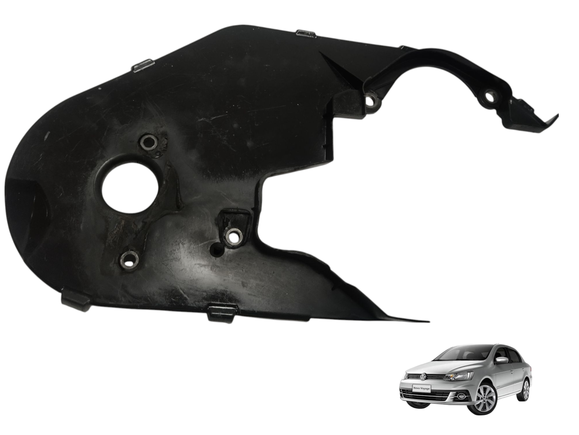 Capa correia dentada VW Gol voyage polo 2008 a 2016