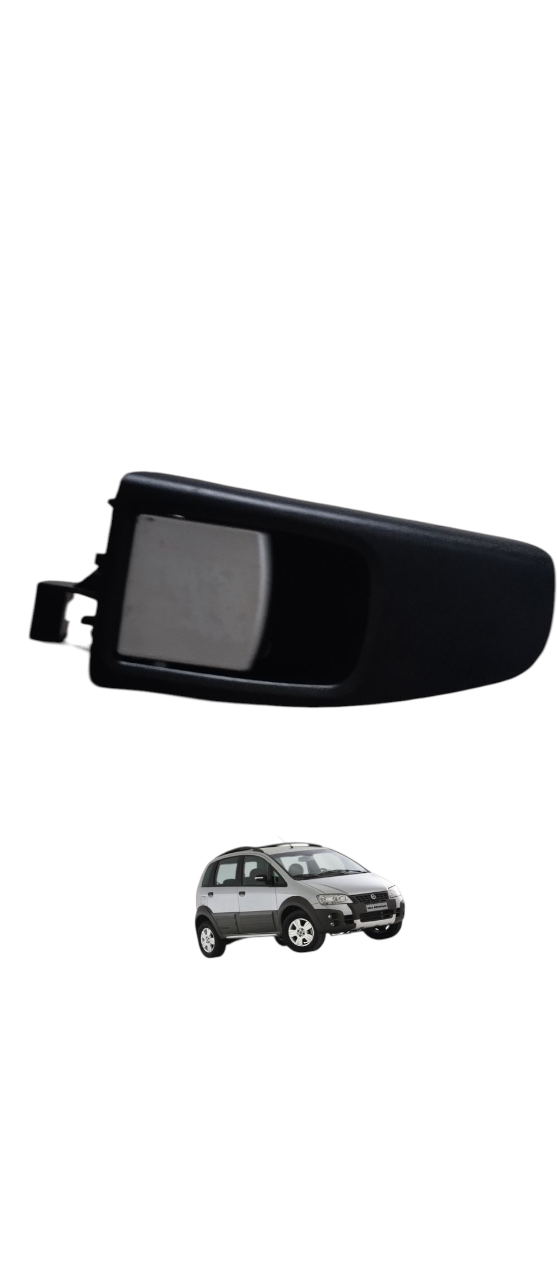 Maçaneta interna porta traseira direita Fiat Idea 2007