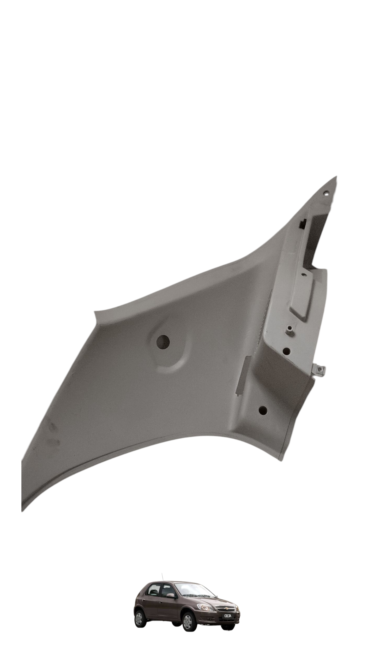Moldura superior coluna direita GM Celta 2007 a 2015