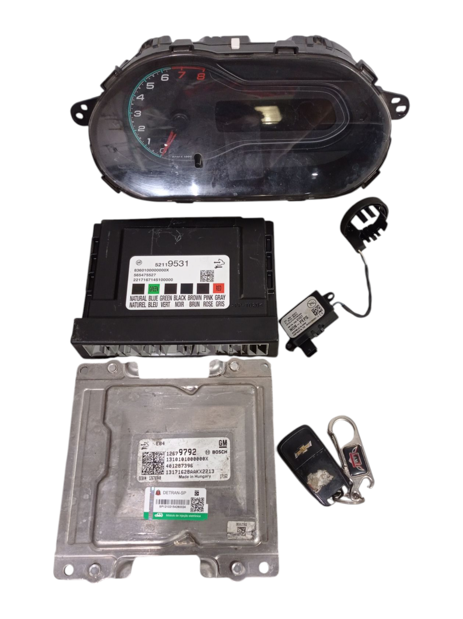 Kit Code Injeção Prisma 1.4 8v Automático