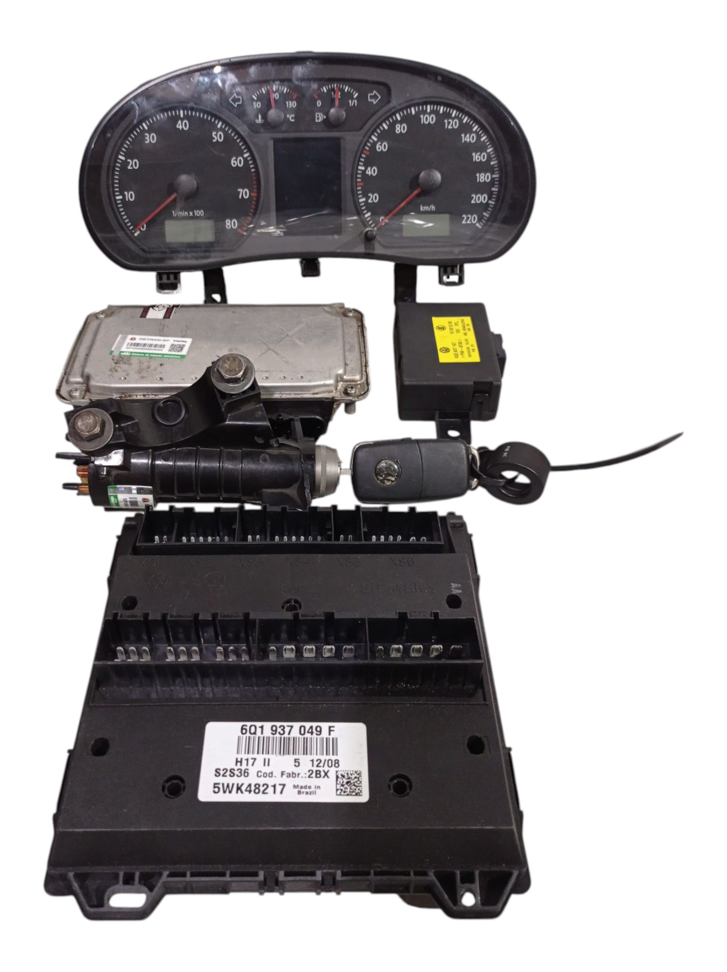 Kit Code Injeção Eletronica Polo 1.6 8v manual