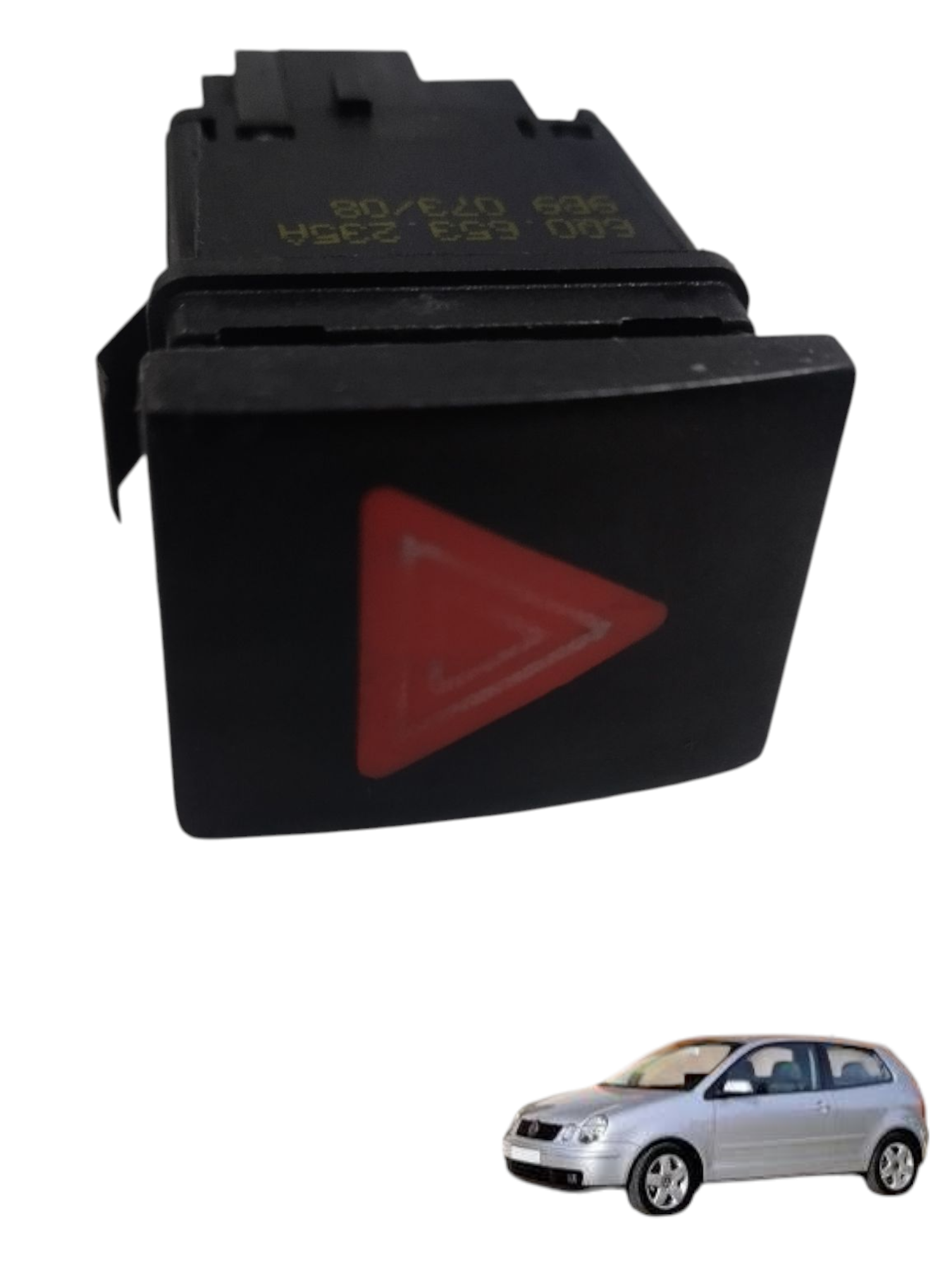 Botão pisca alerta Vw polo hatch 2008