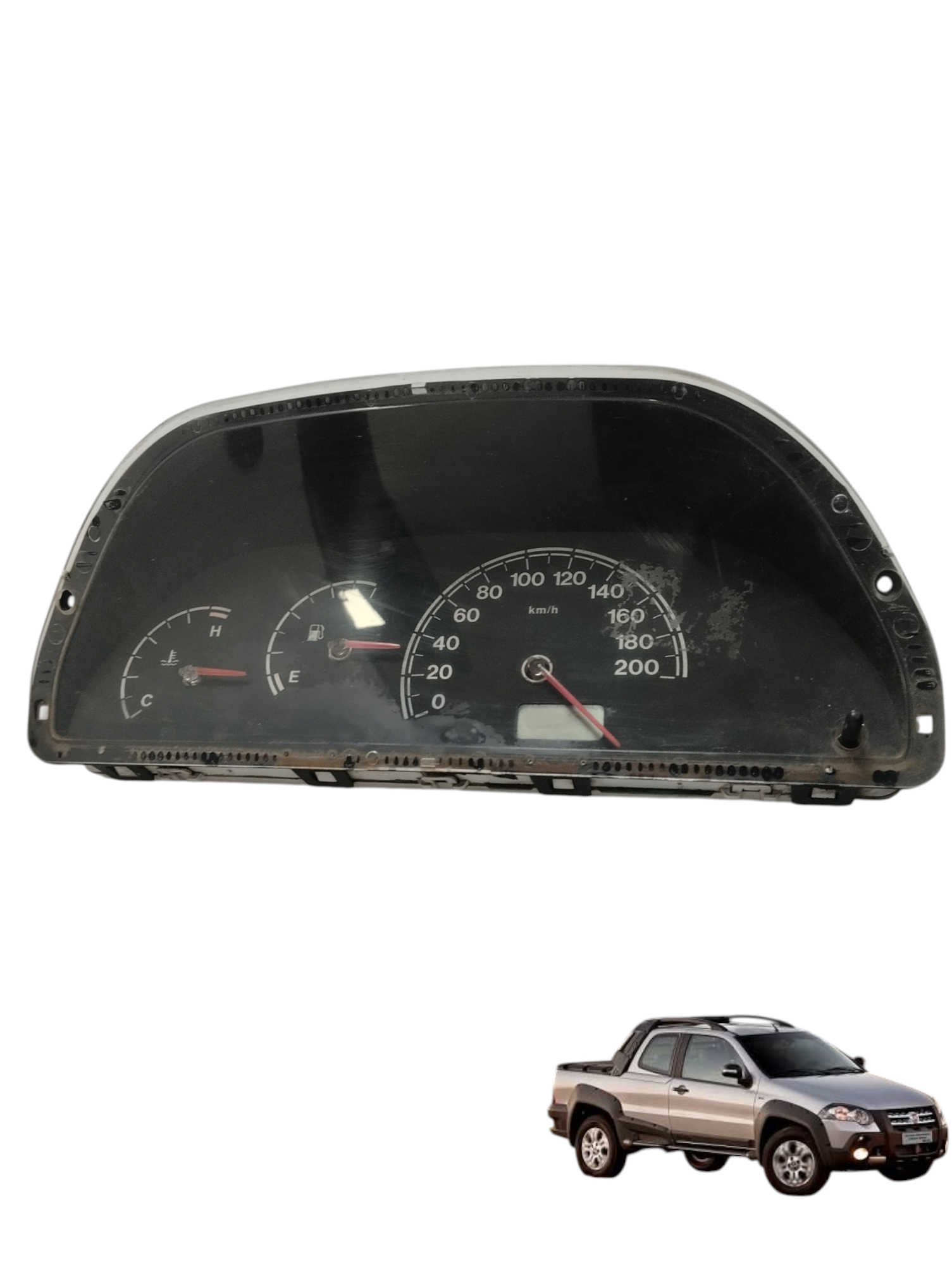 Painel instrumentos Fiat Strada Fire 1.4 8v 2008