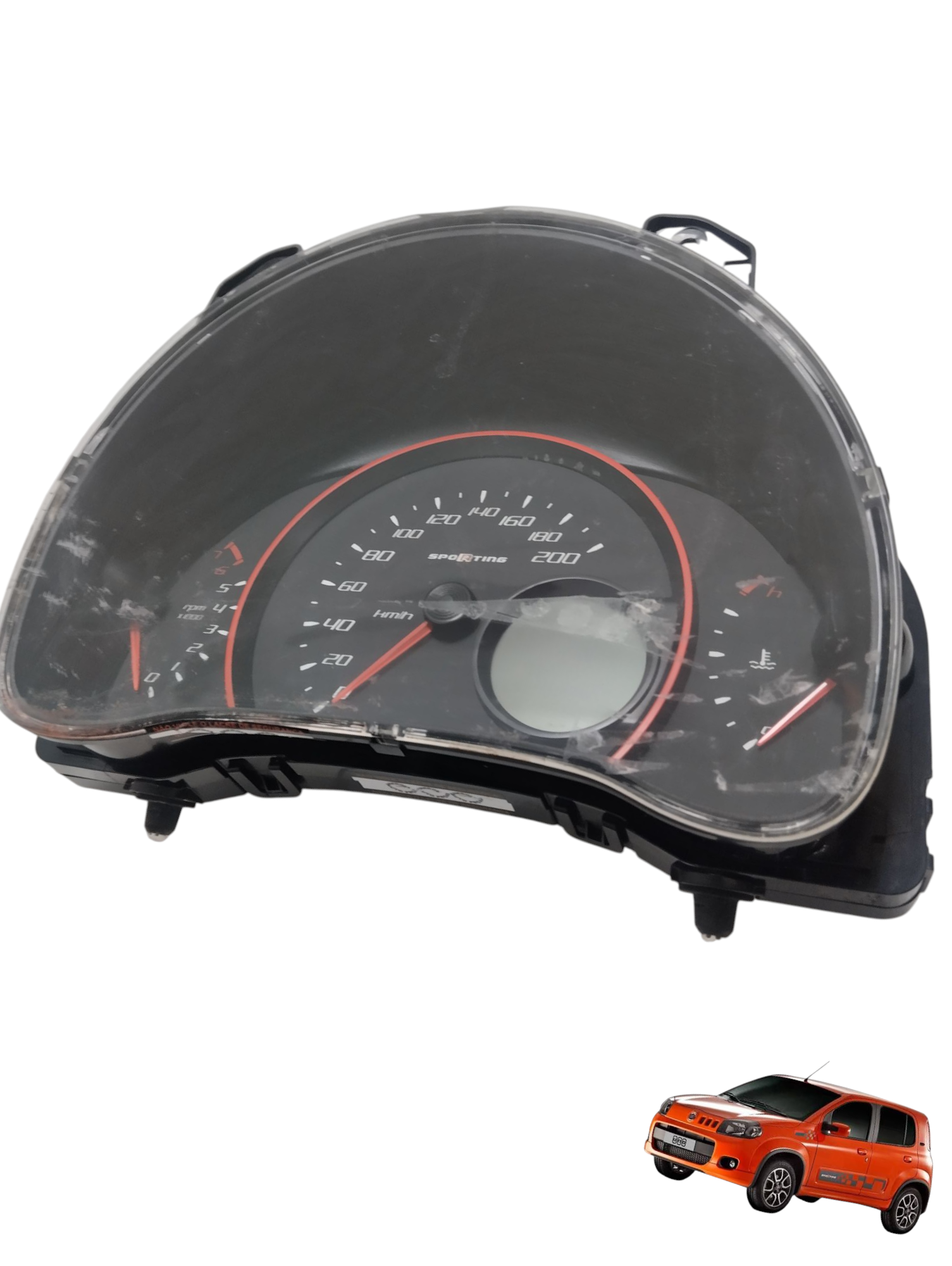 Painel instrumentos Fiat uno Sporting 2010 a 2018