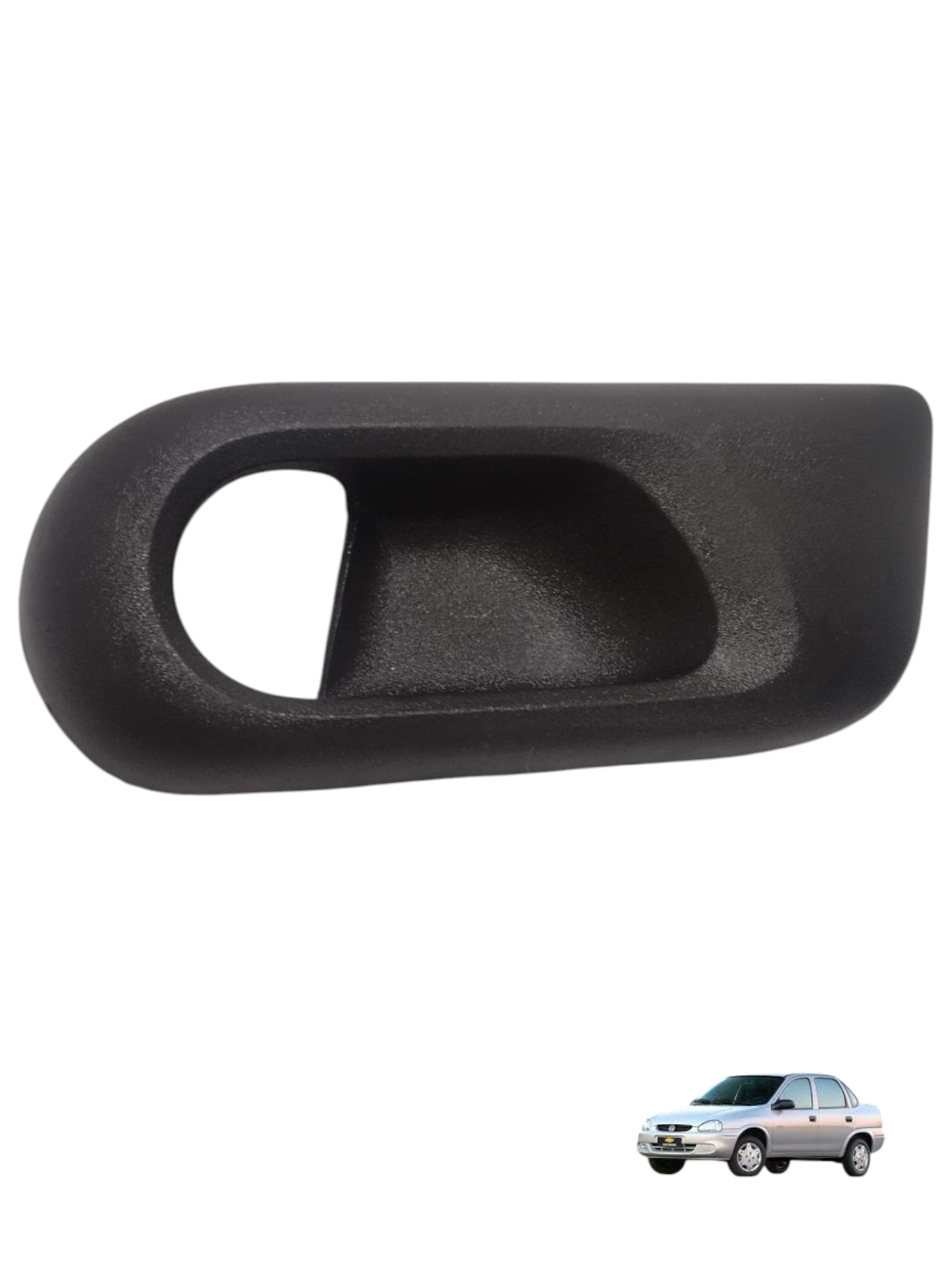 Moldura da maçaneta traseira direita Chevrolet Corsa 2005 a 2012