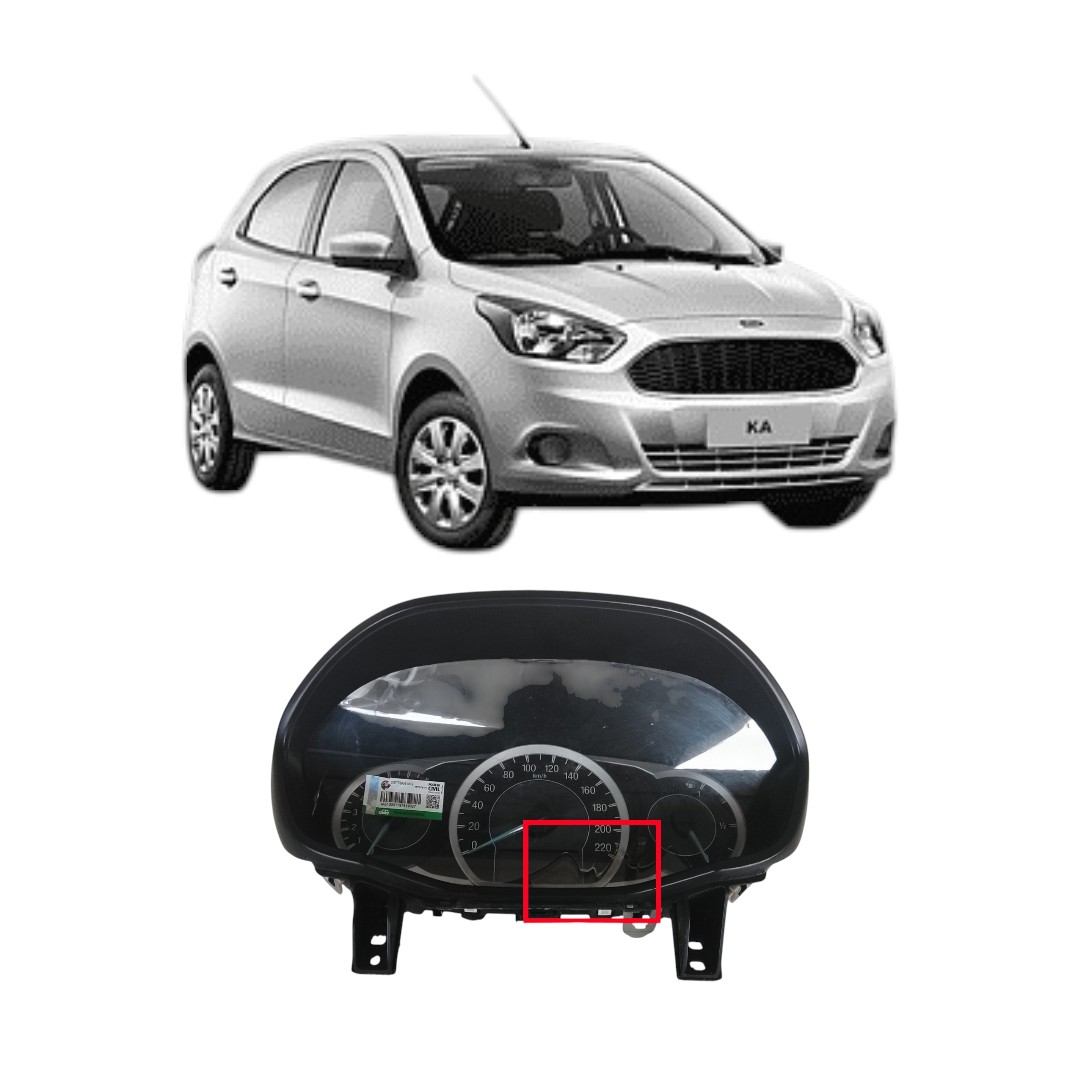 painel instrumentos c/detalhe Ford Ka 2013 2019