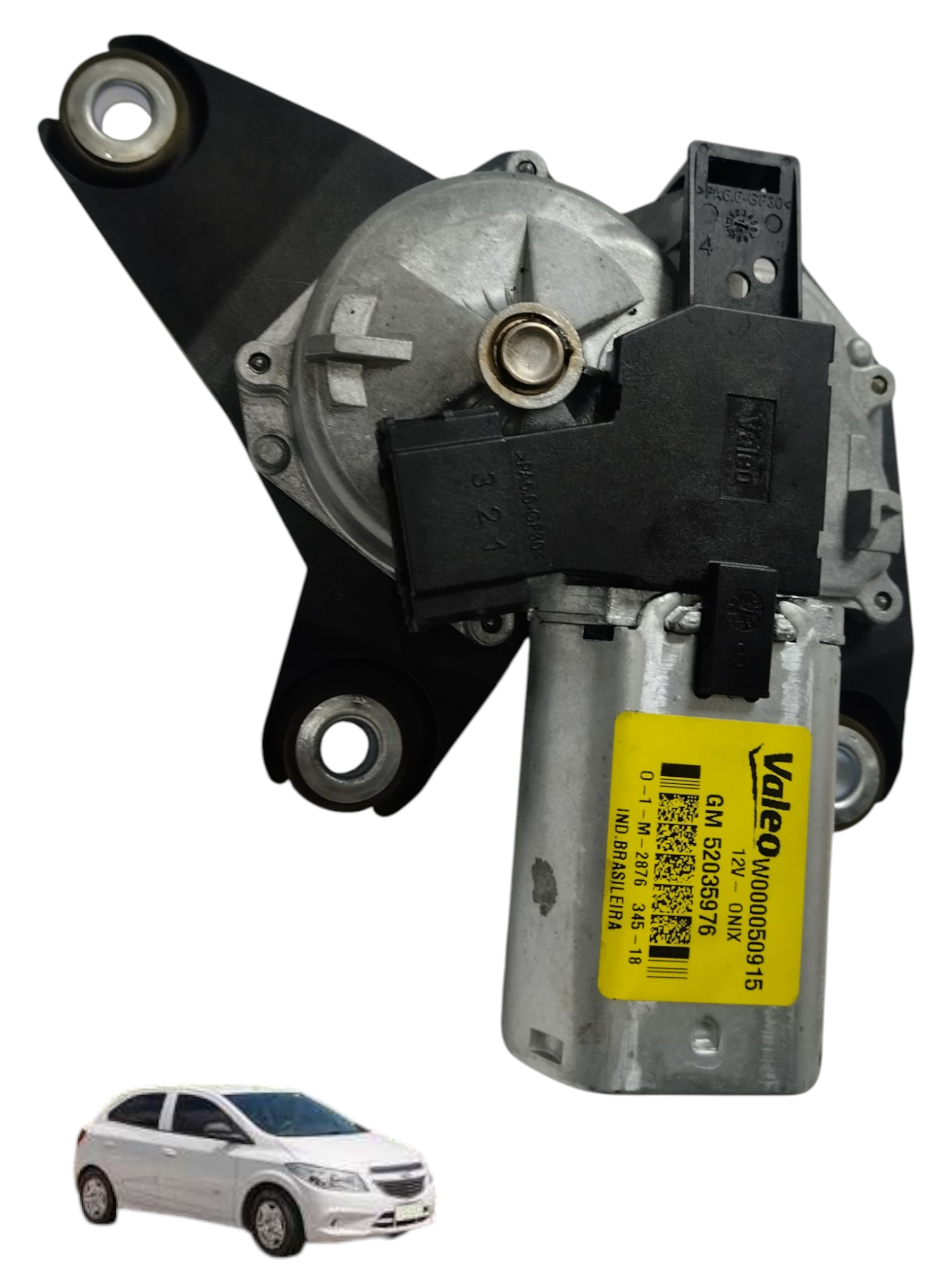 Motor limpador traseiro Gm Onix 2013 a 2019