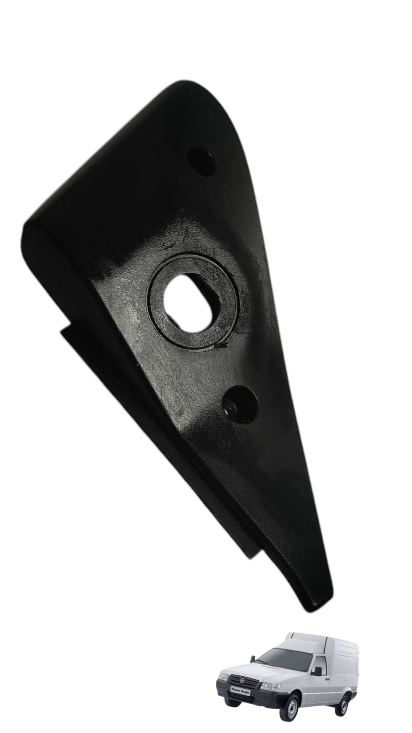 Moldura interna retrovisor lado direito Fiorino 2011