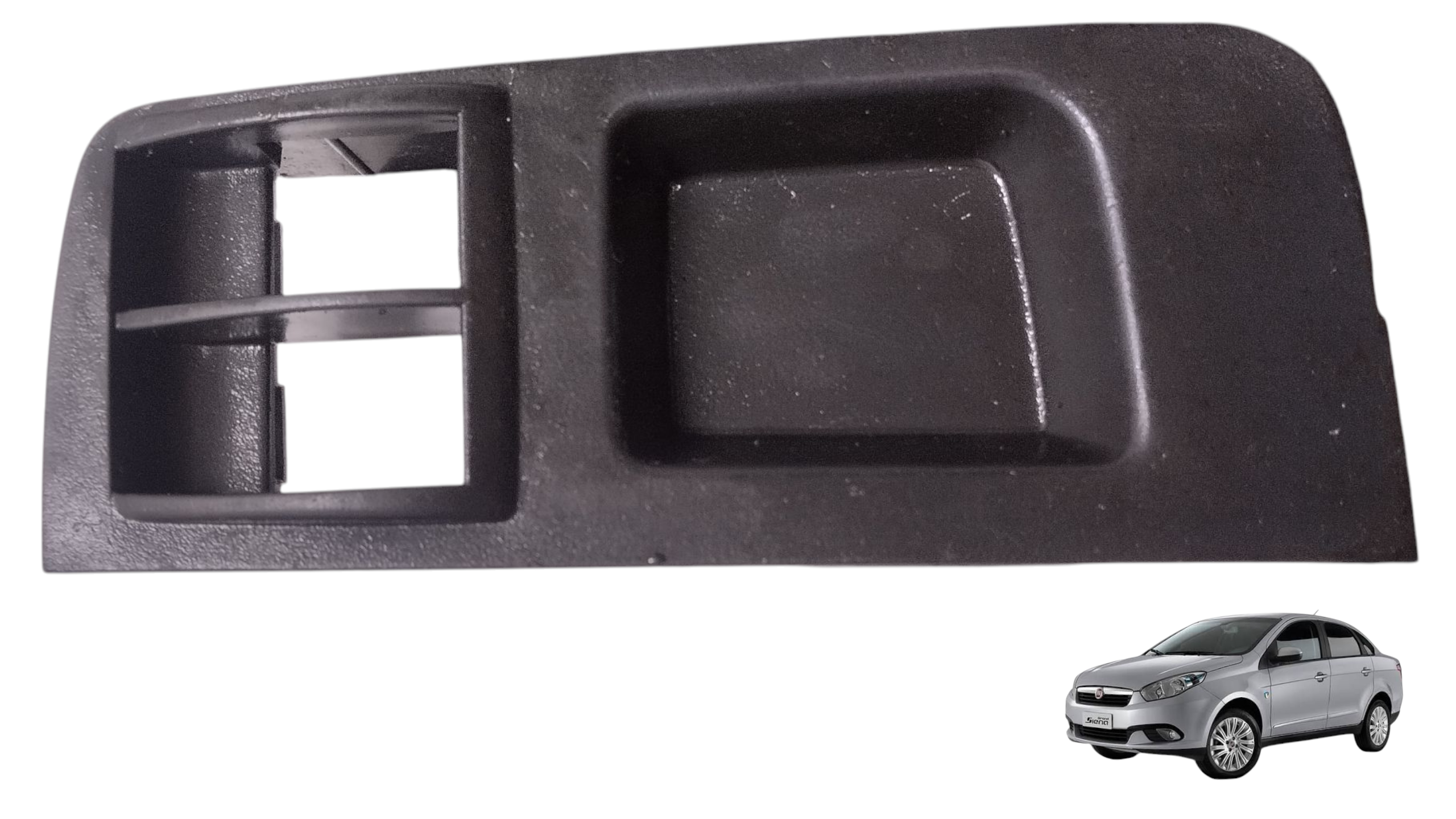 Moldura botão vidro Fiat Palio 2014