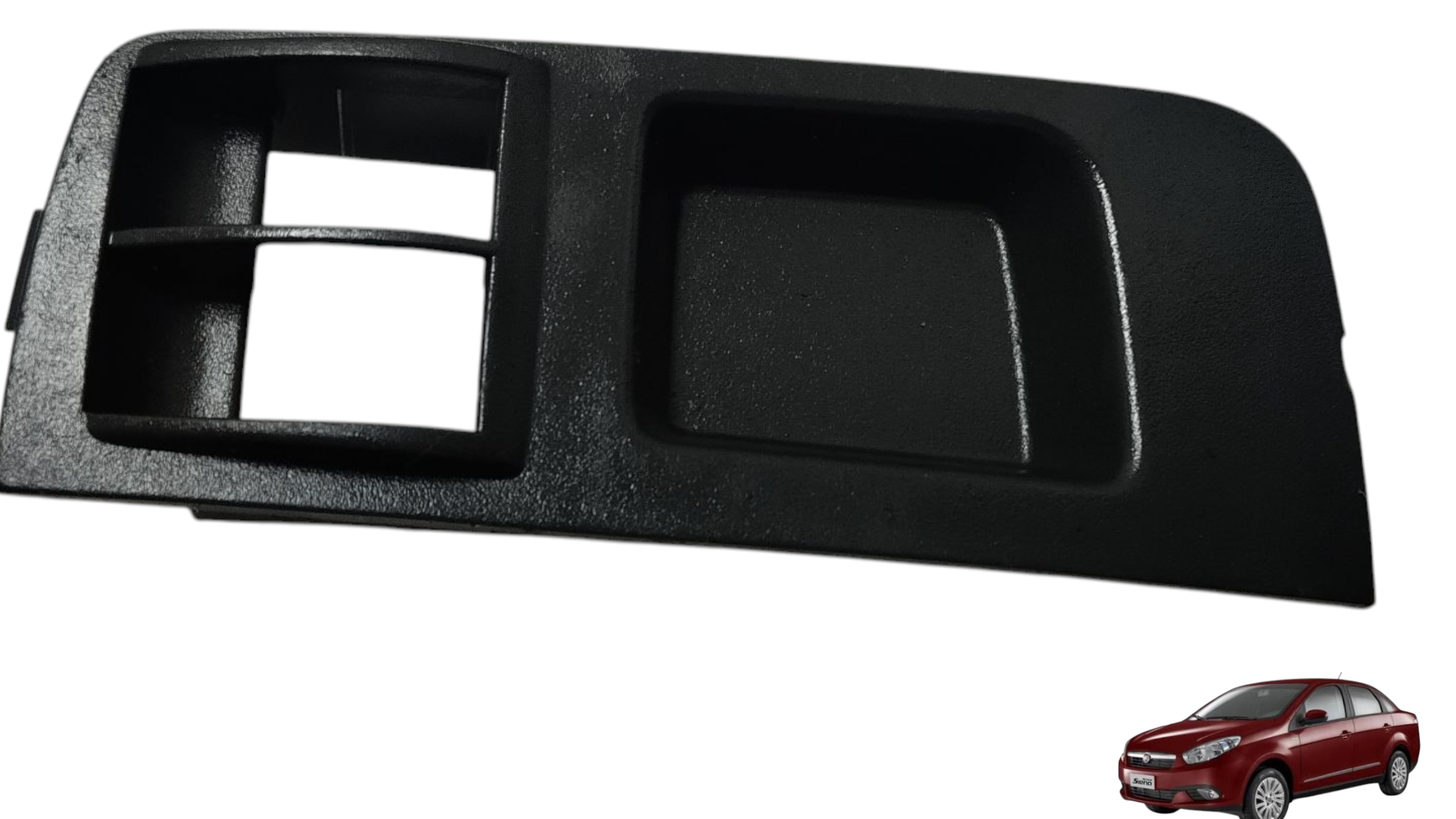 moldura para o botão de comando do vidro elétrico Fiat grande Siena 2016