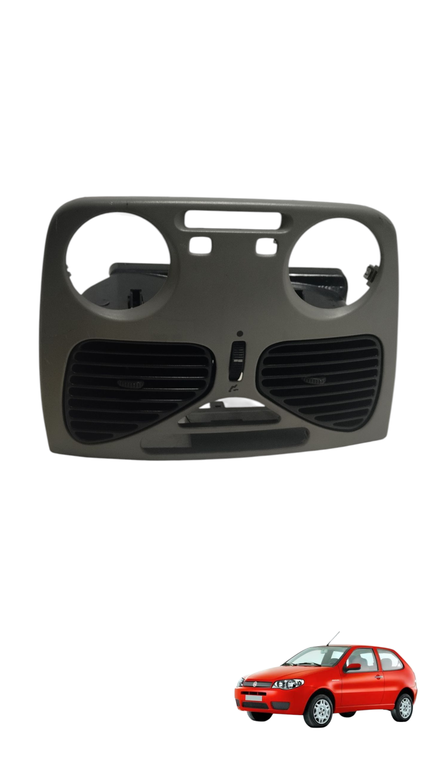 Moldura difusor Ar central Fiat Palio Siena 2001 a 2012
