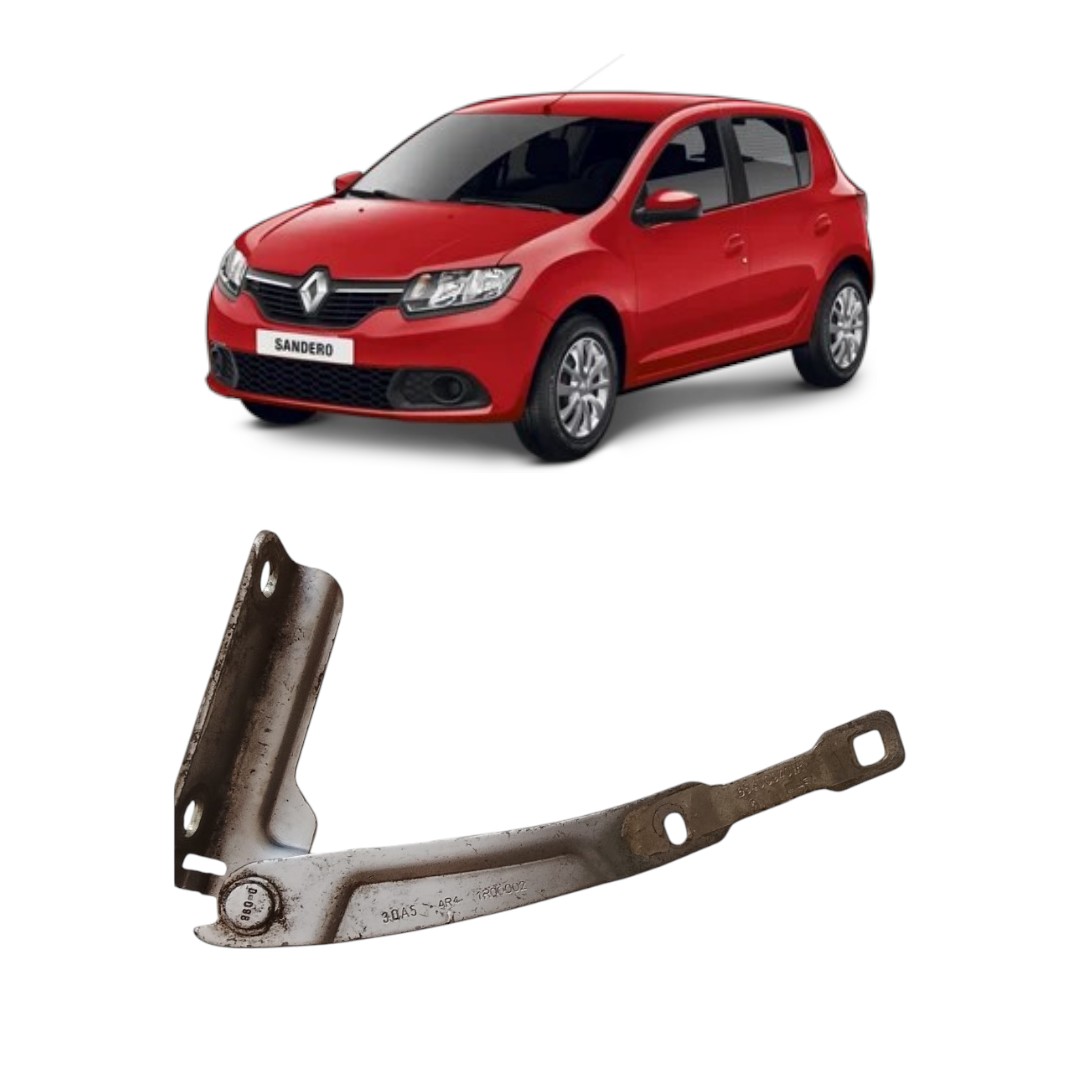 dobradiça capo lado esquerdo Renault sandero 2015 2019