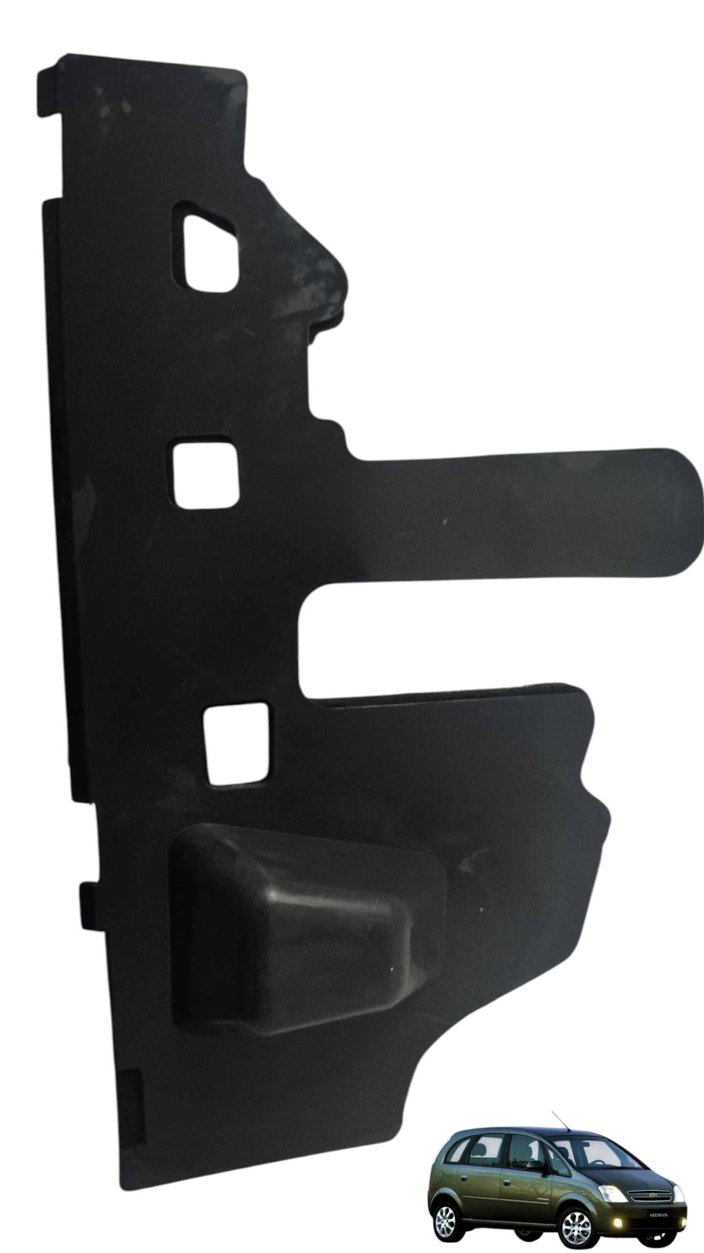 Moldura inferior painel direito GM Meriva 2002 a 2012