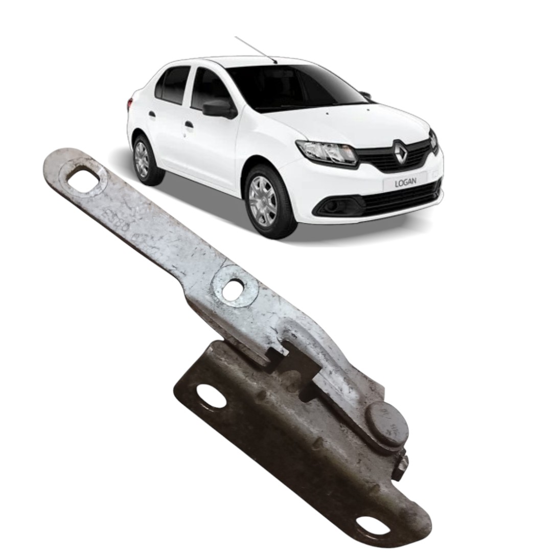 dobradiça capo lado esquerdo Renault Logan 2008 2014