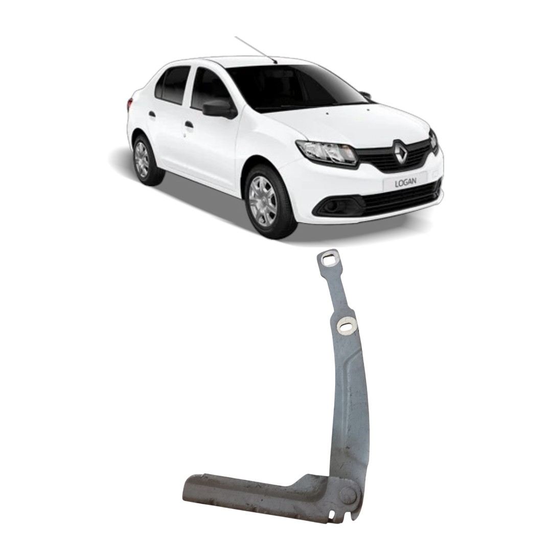 dobradiça capo lado esquerdo Renault logan 2018 2019