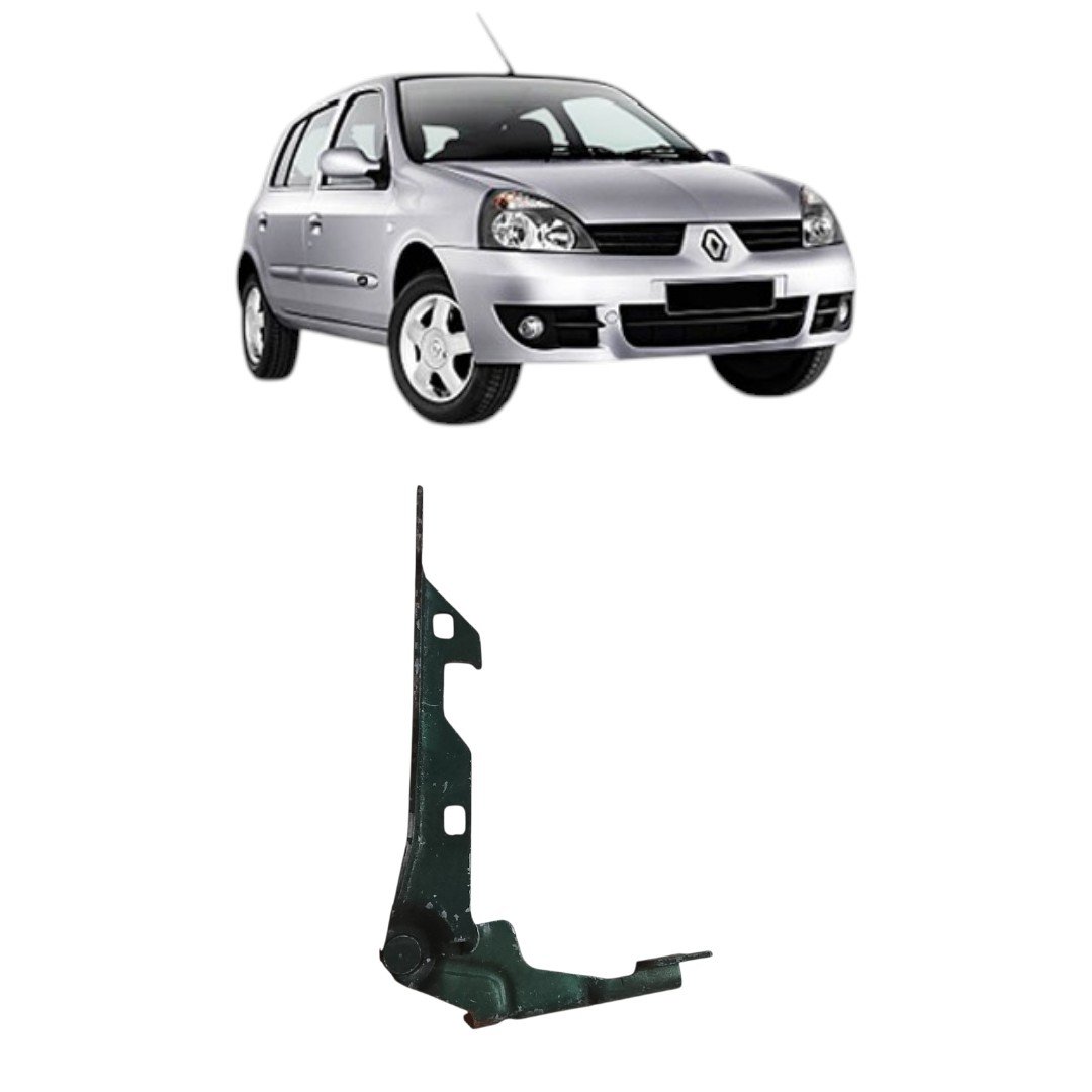 dobradiça de capo lado esquerdo Renault Clio 2007 2008