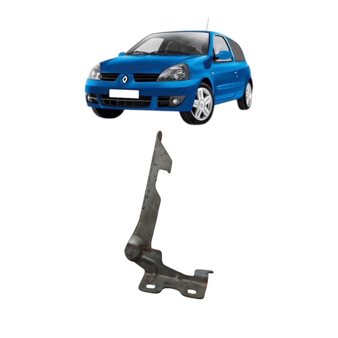 dobradiça de capo lado direito Renault clio 2001 2012