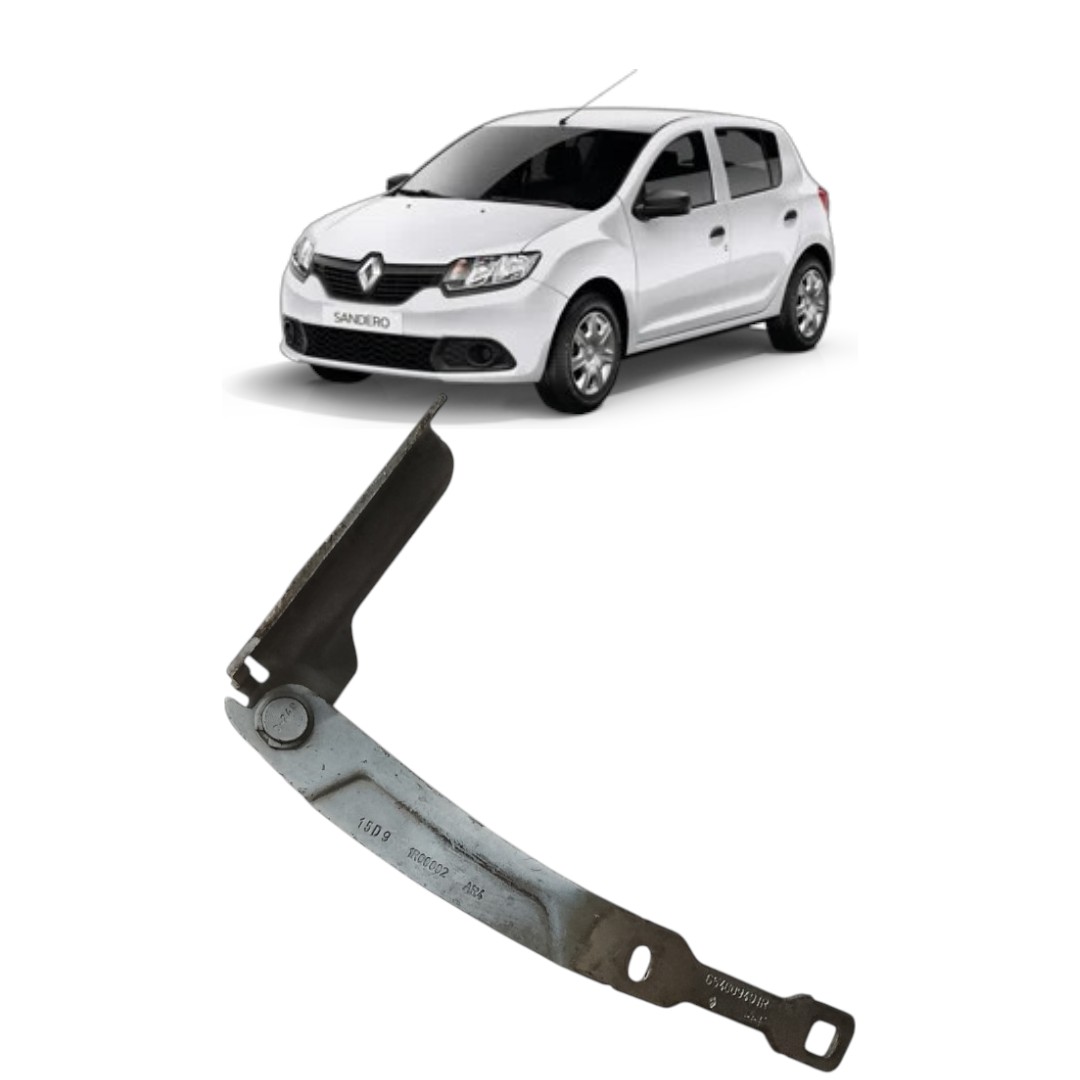 dobradiça capo lado esquerdo Renault sandero 2015 2019