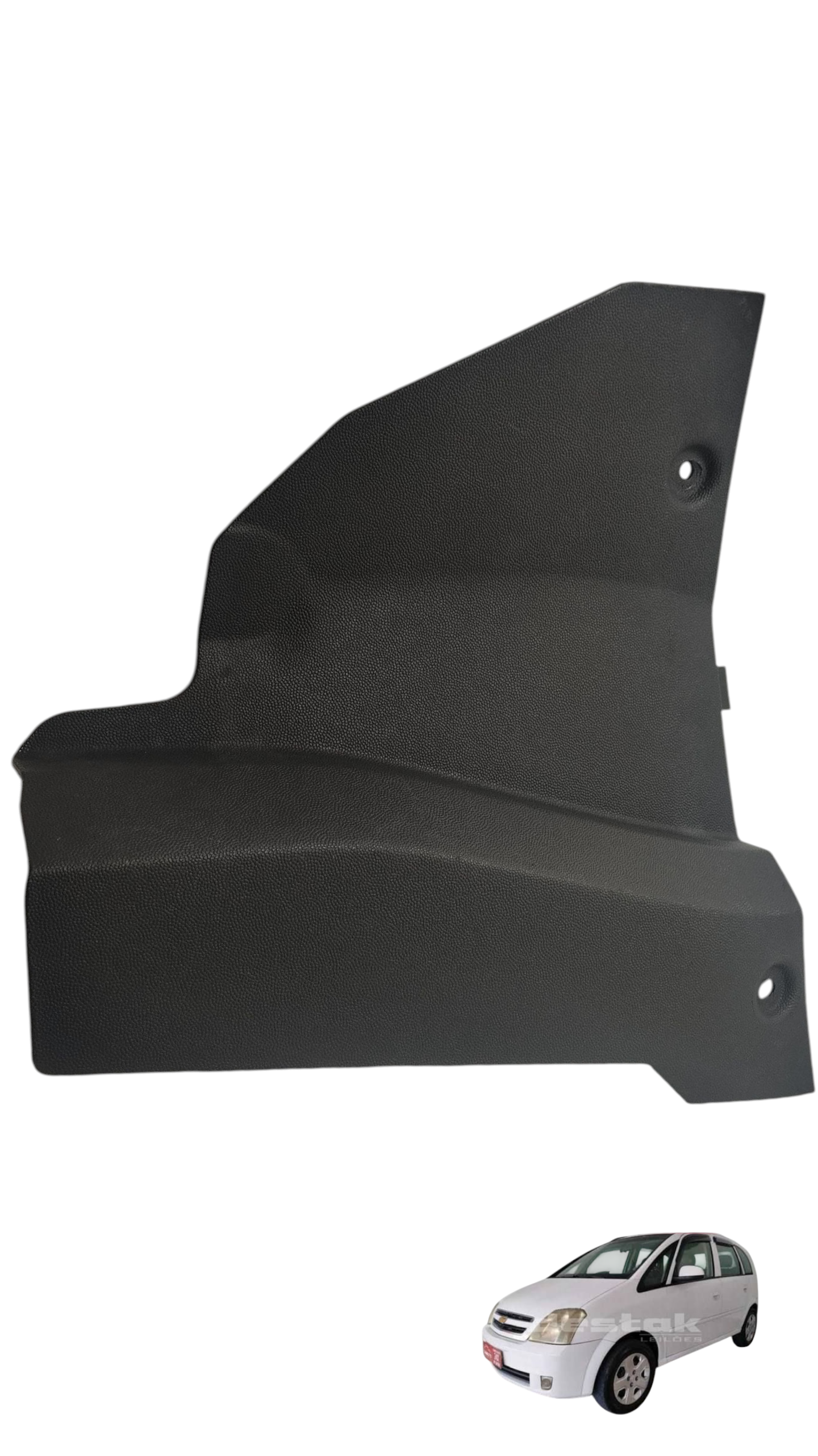 Acabamento direto console GM Meriva 2004 a 2010