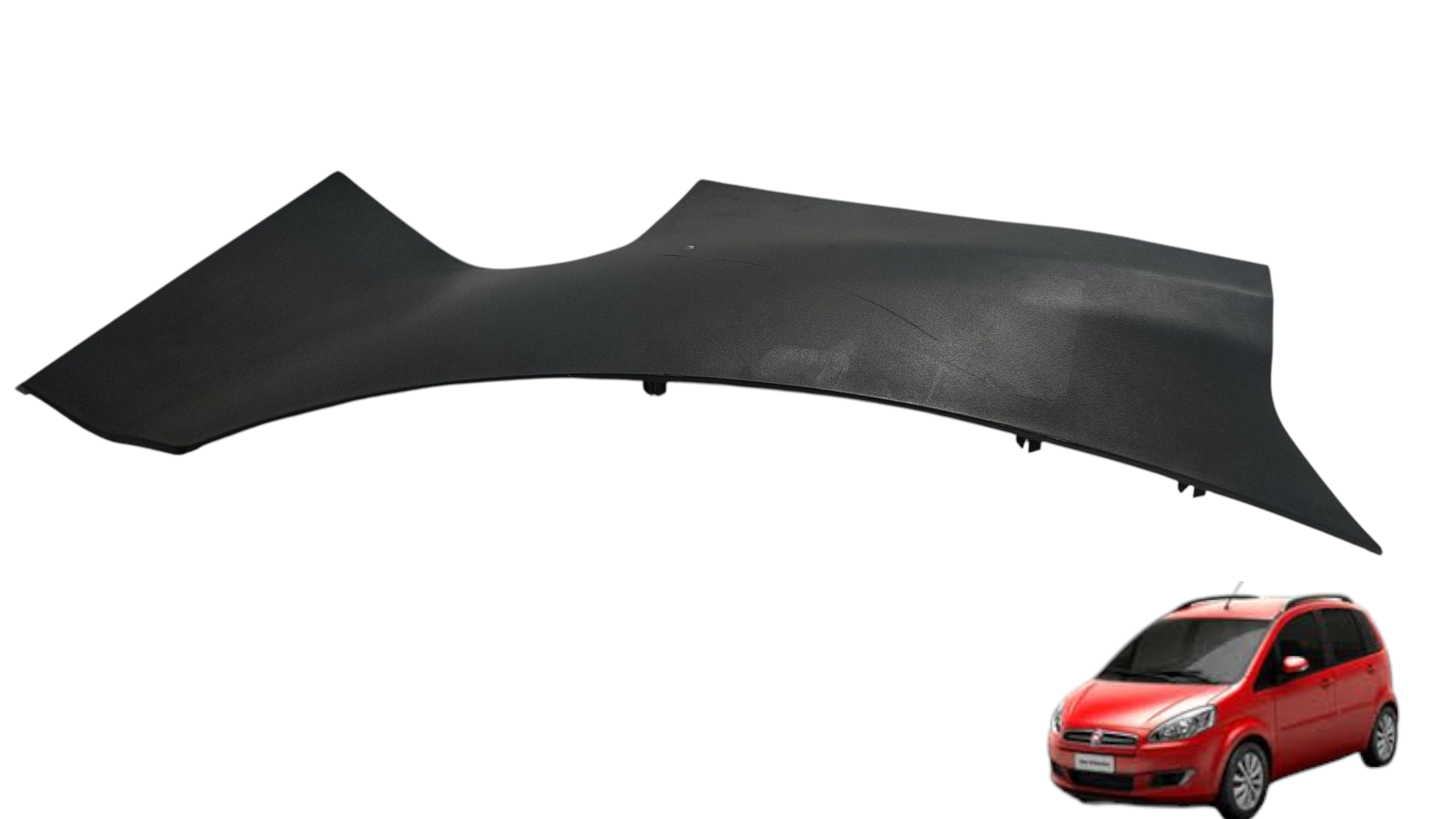 Moldura painel direito Fiat Idea 2005 a 2012