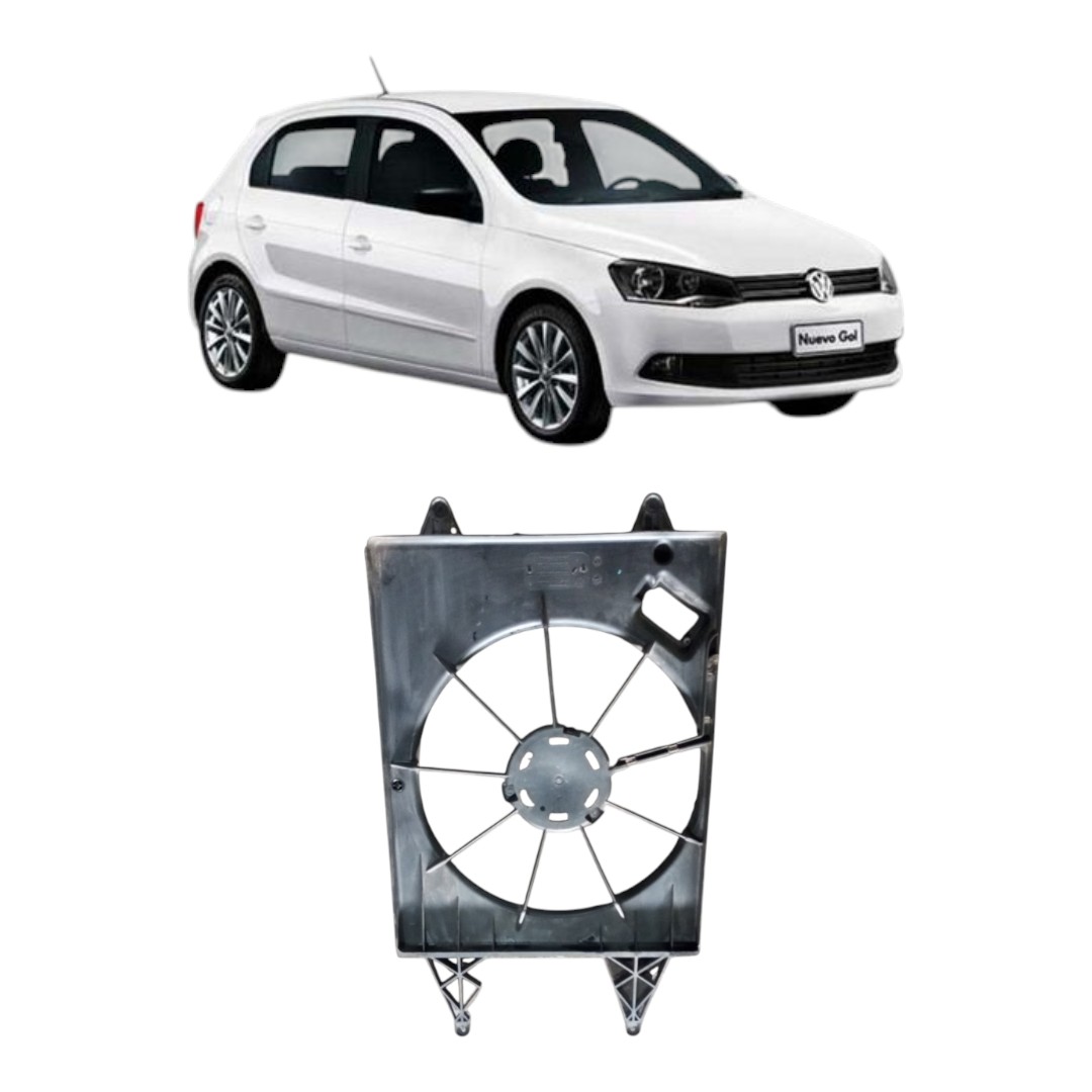 Refletor ventoinha volkswagen GOL G6 G7 1.0 2010