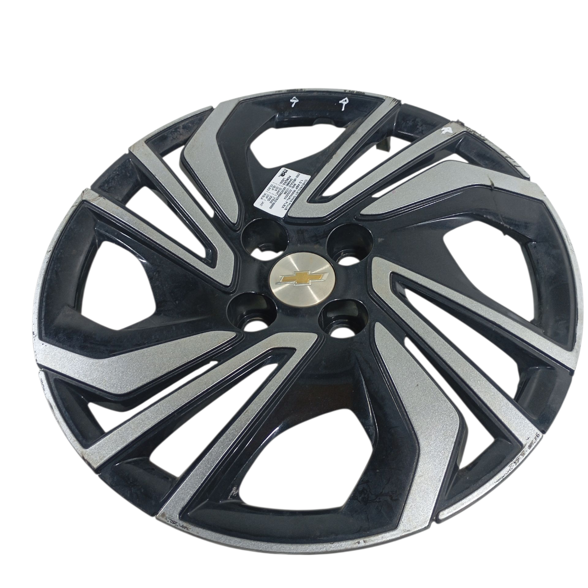 Roda Calota Chevrolet Onix Plus 1.0 2024 Avaria Prata